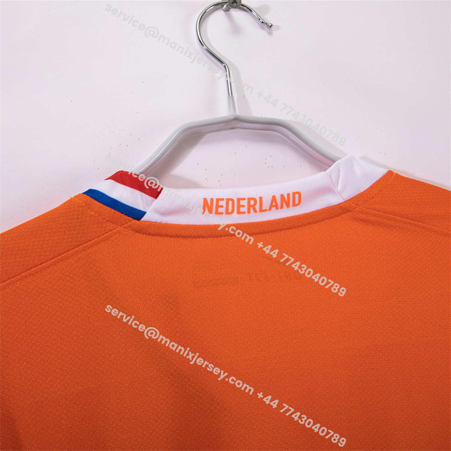 ManixJersey.com | Retro Netherlands 2008 Home Jersey -Customize Name, Number and Patch | Worldwide Shipping