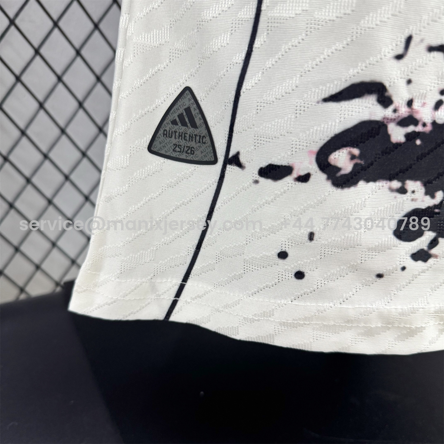 ManixJersey.com | Japan 25-26 Black Dragon Cherry Blossom Tree White Special Jersey - Player Version -Customize Name, Number and Patch | Worldwide Shipping