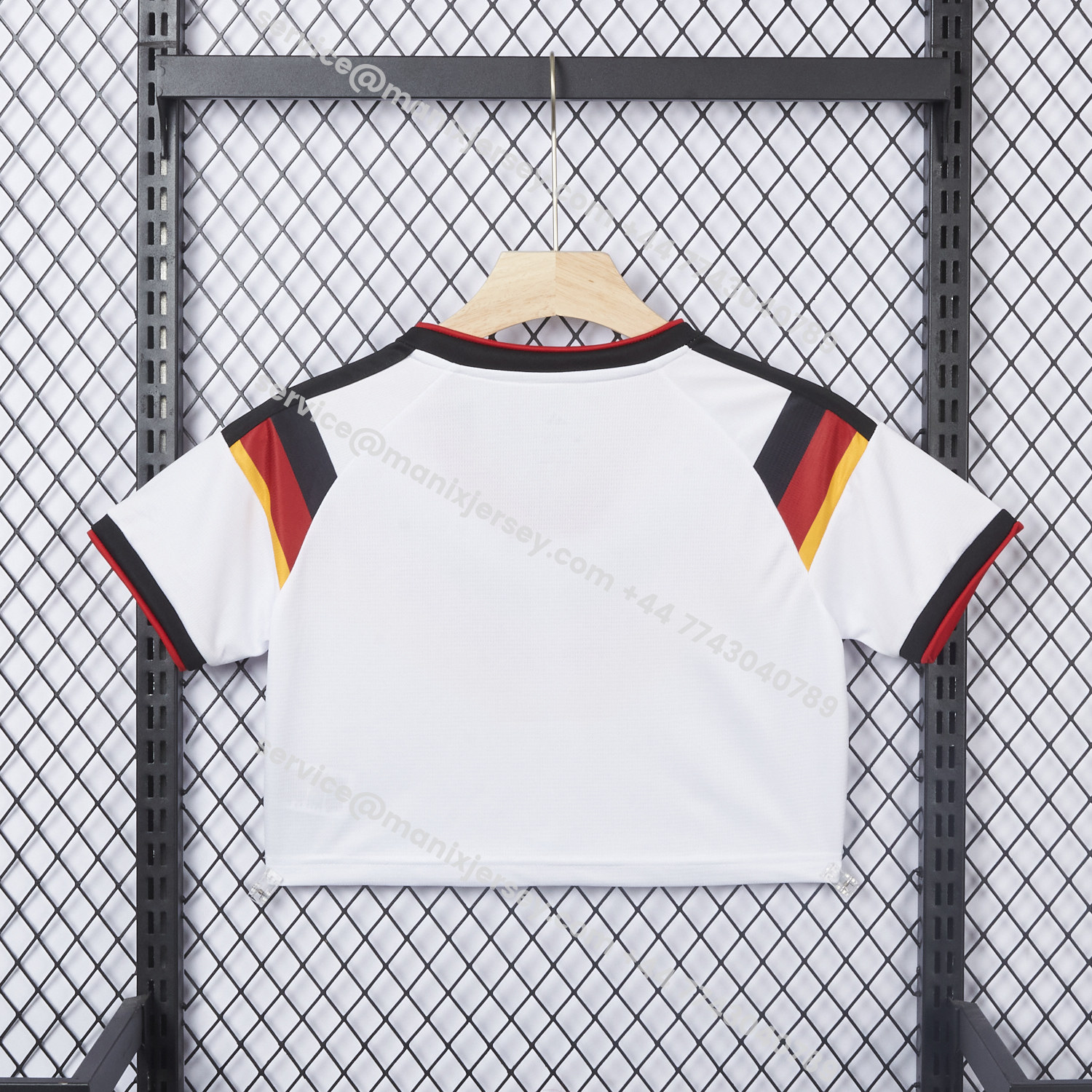 ManixJersey.com | Women's Germany 2026 Home Cropped Jersey -Customize Name, Number and Patch | Worldwide Shipping