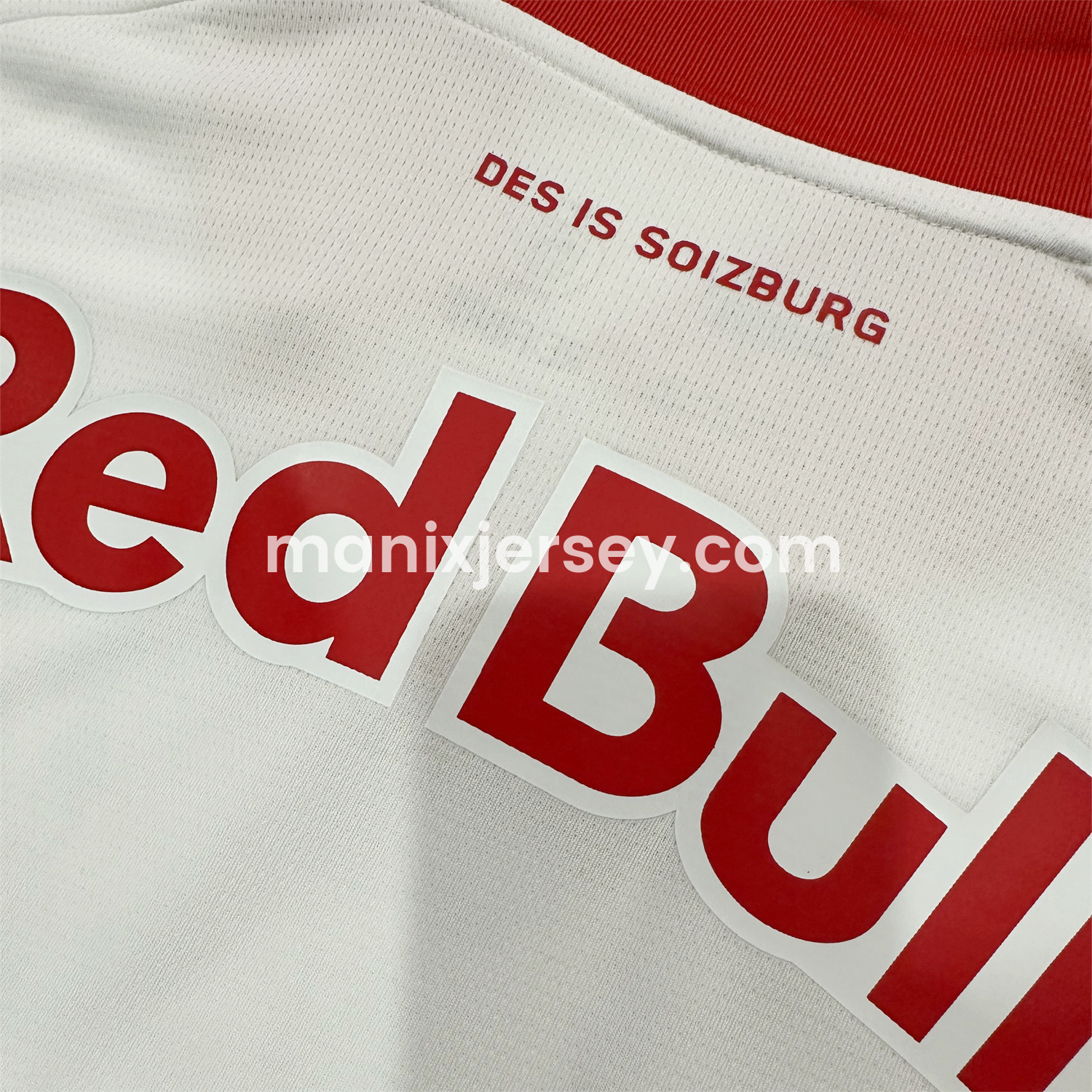 ManixJersey.com | Red Bull Salzburg 25-26 Home Jersey - Fans Version -Customize Name, Number and Patch | Worldwide Shipping