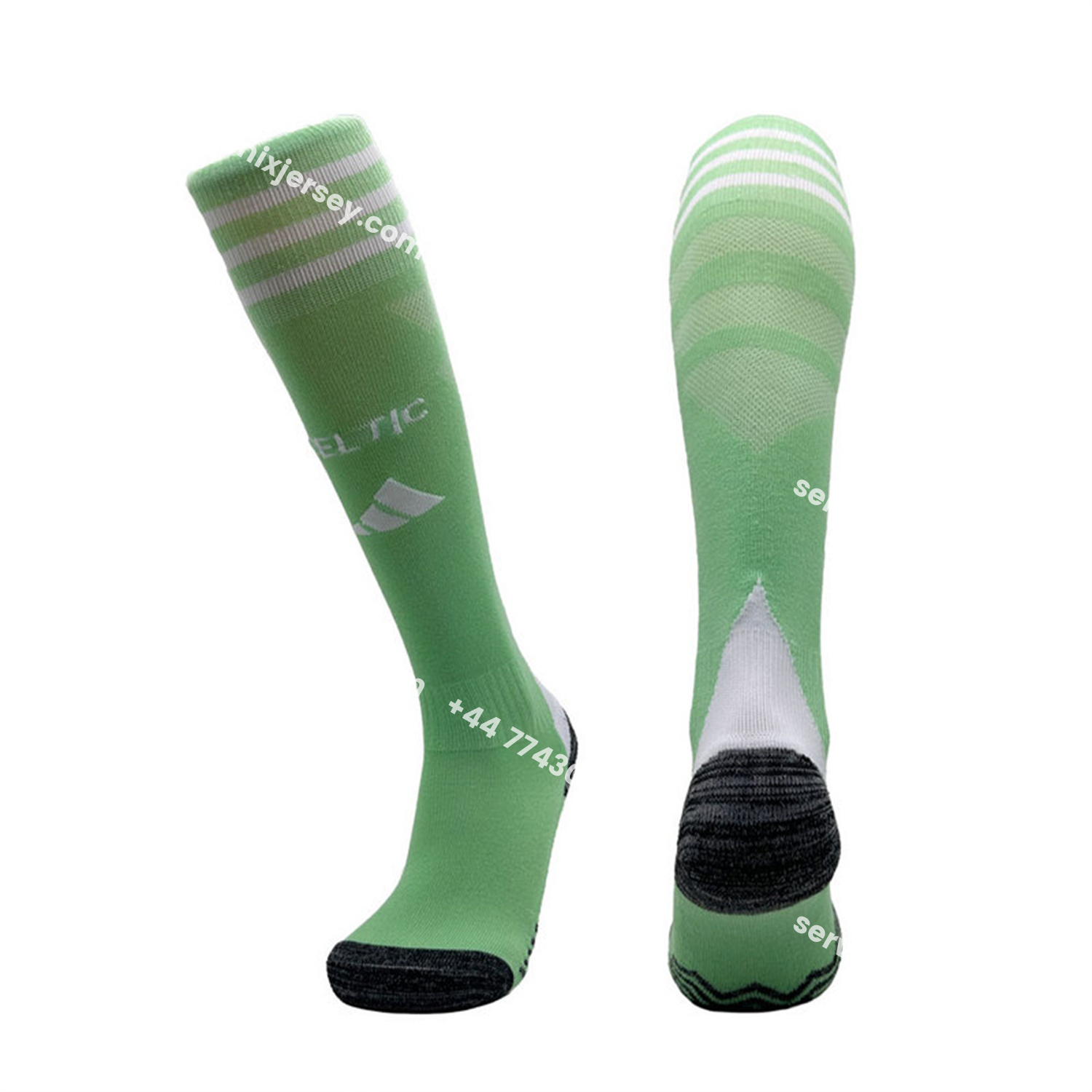 ManixJersey.com | Celtic 25-26 Third Socks - Green -Customize Name, Number and Patch | Worldwide Shipping