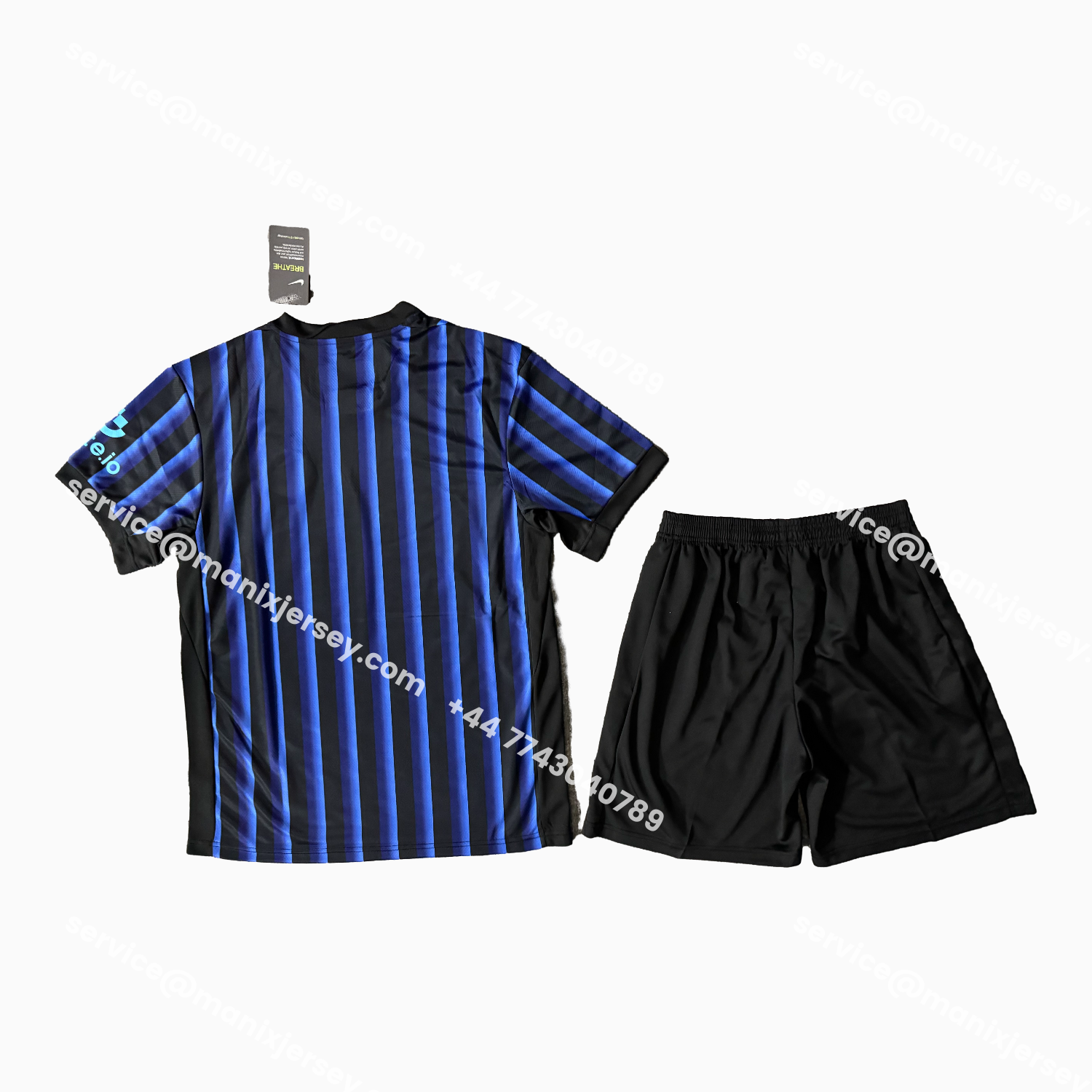 ManixJersey.com | Inter Milan 25-26 Home Men's Adult Jersey Set - Fans Version -Customize Name, Number and Patch | Worldwide Shipping