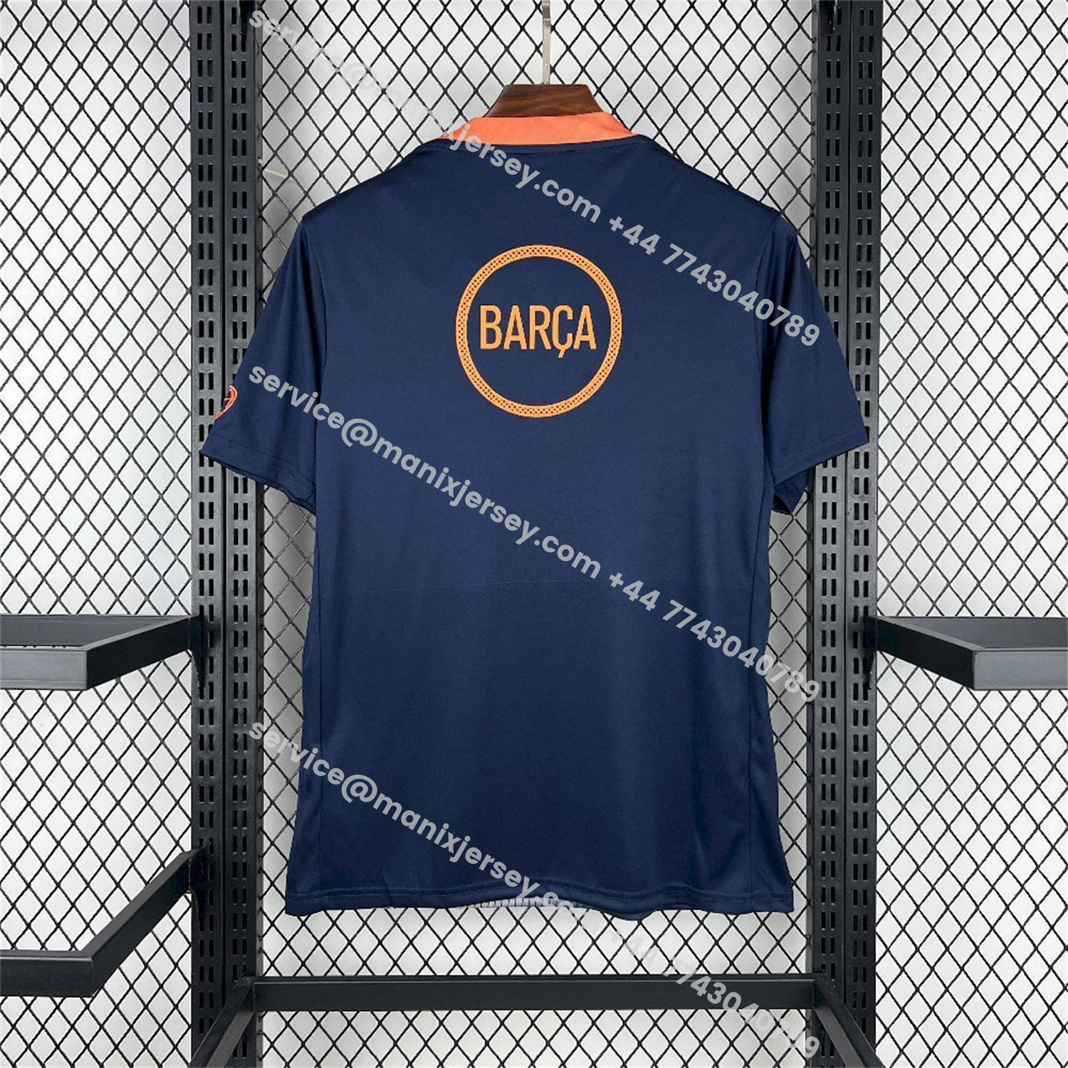ManixJersey.com | Barcelona 25-26 Pre-Match Training Jersey - Fans Version -Customize Name, Number and Patch | Worldwide Shipping