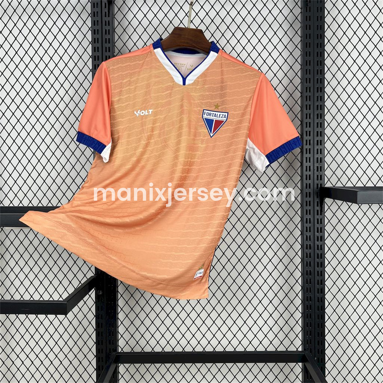 ManixJersey.com | Fortaleza 25-26 Orange Goalkeeper Jersey - Fans Version -Customize Name, Number and Patch | Worldwide Shipping