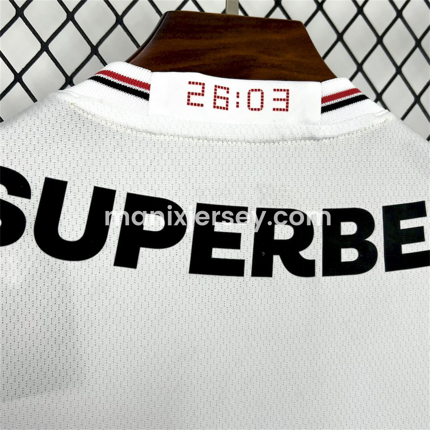 ManixJersey.com | Sao Paulo 25-26 Home Jersey - Fans Version -Customize Name, Number and Patch | Worldwide Shipping