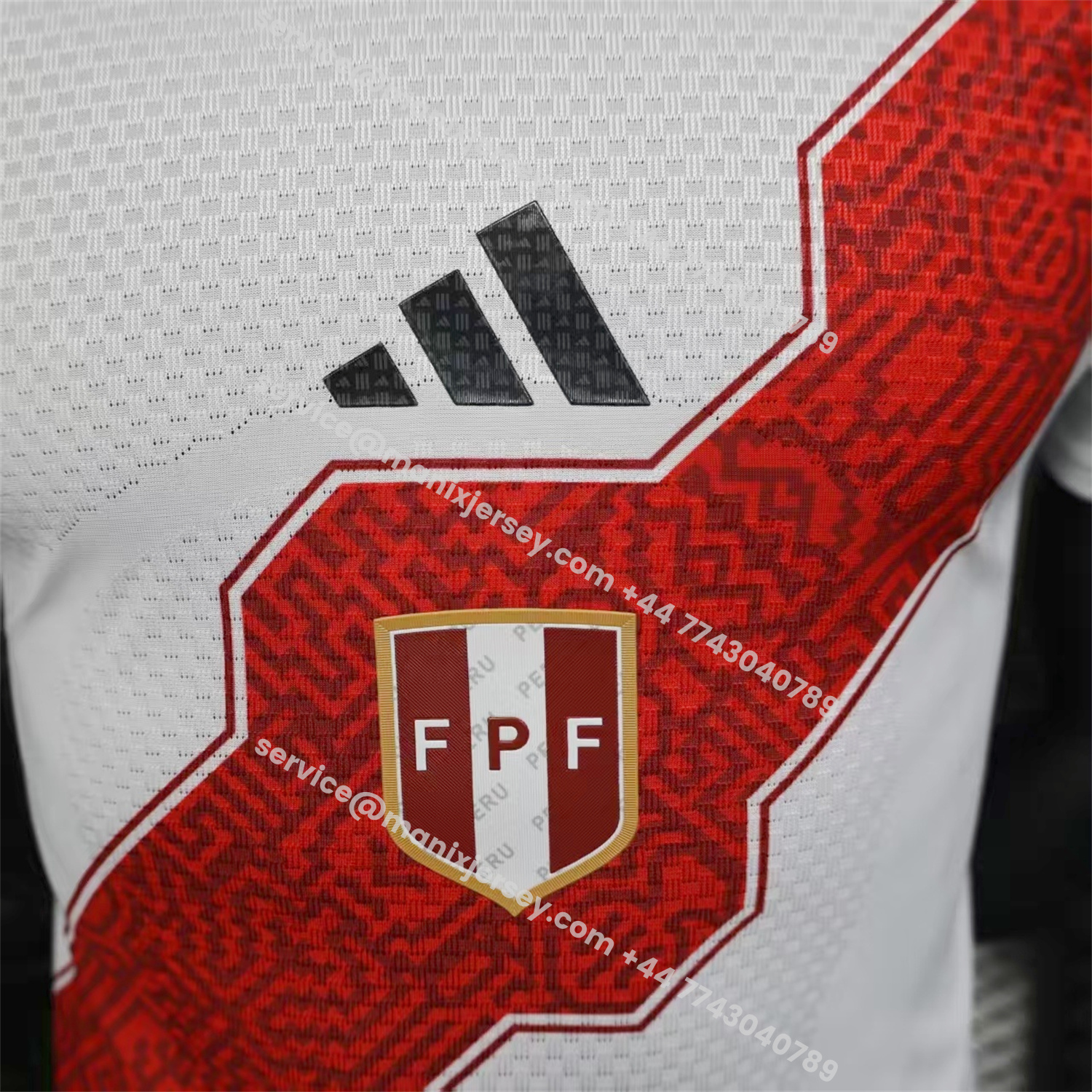 ManixJersey.com | Peru 2026 Home Jersey - Player Version -Customize Name, Number and Patch | Worldwide Shipping