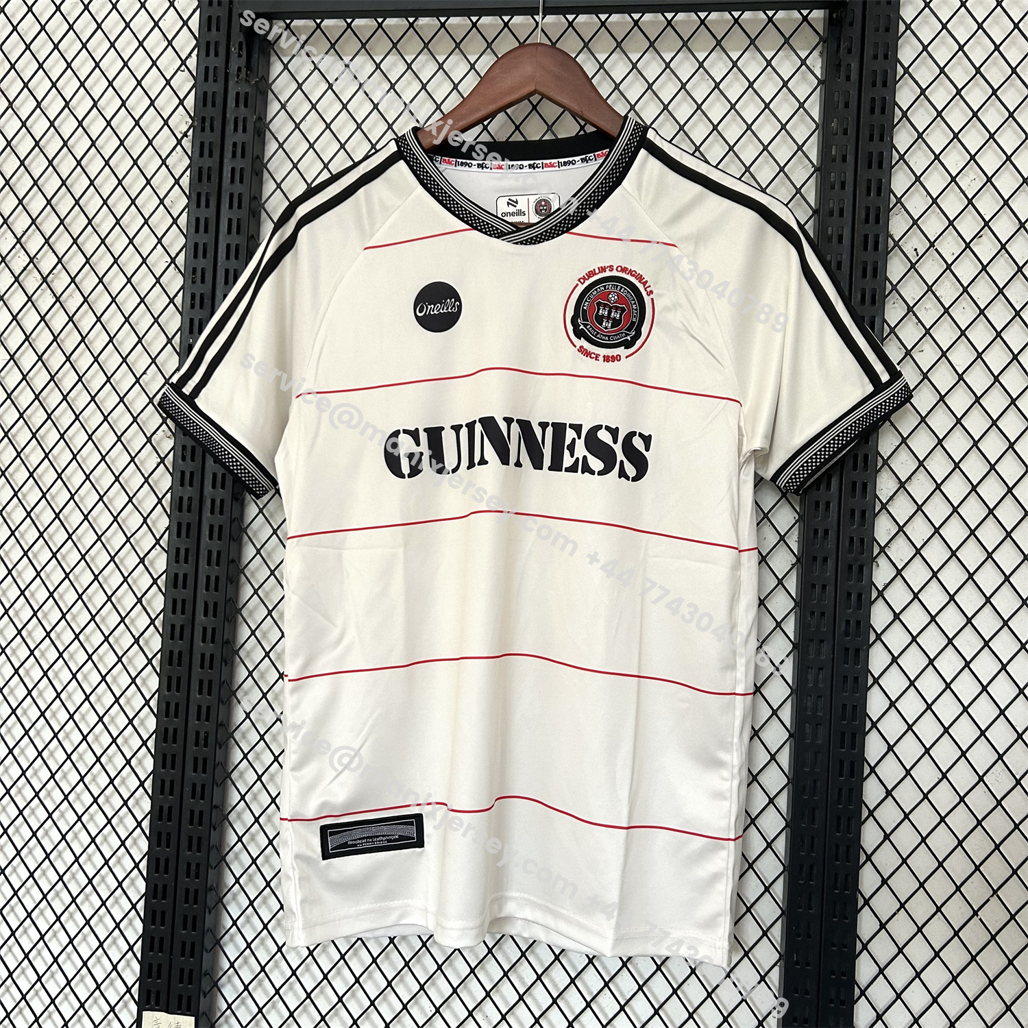 ManixJersey.com | Bohemian 25-26 Away Jersey - Fans Version -Customize Name, Number and Patch | Worldwide Shipping