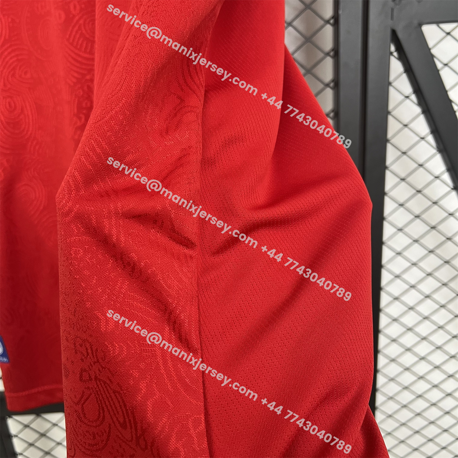 ManixJersey.com | Bahia 25-26 Goalkeeper Red Jersey - Fans Version -Customize Name, Number and Patch | Worldwide Shipping