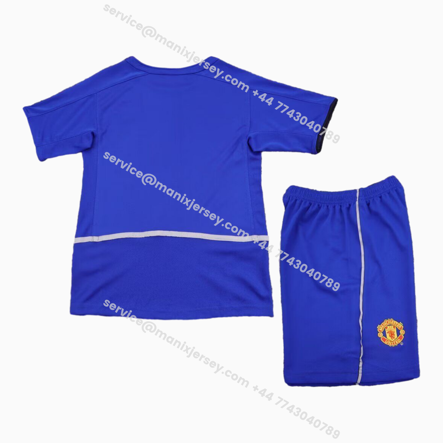 ManixJersey.com | Retro Manchester United 2002-03 Third Kids Kit -Customize Name, Number and Patch | Worldwide Shipping
