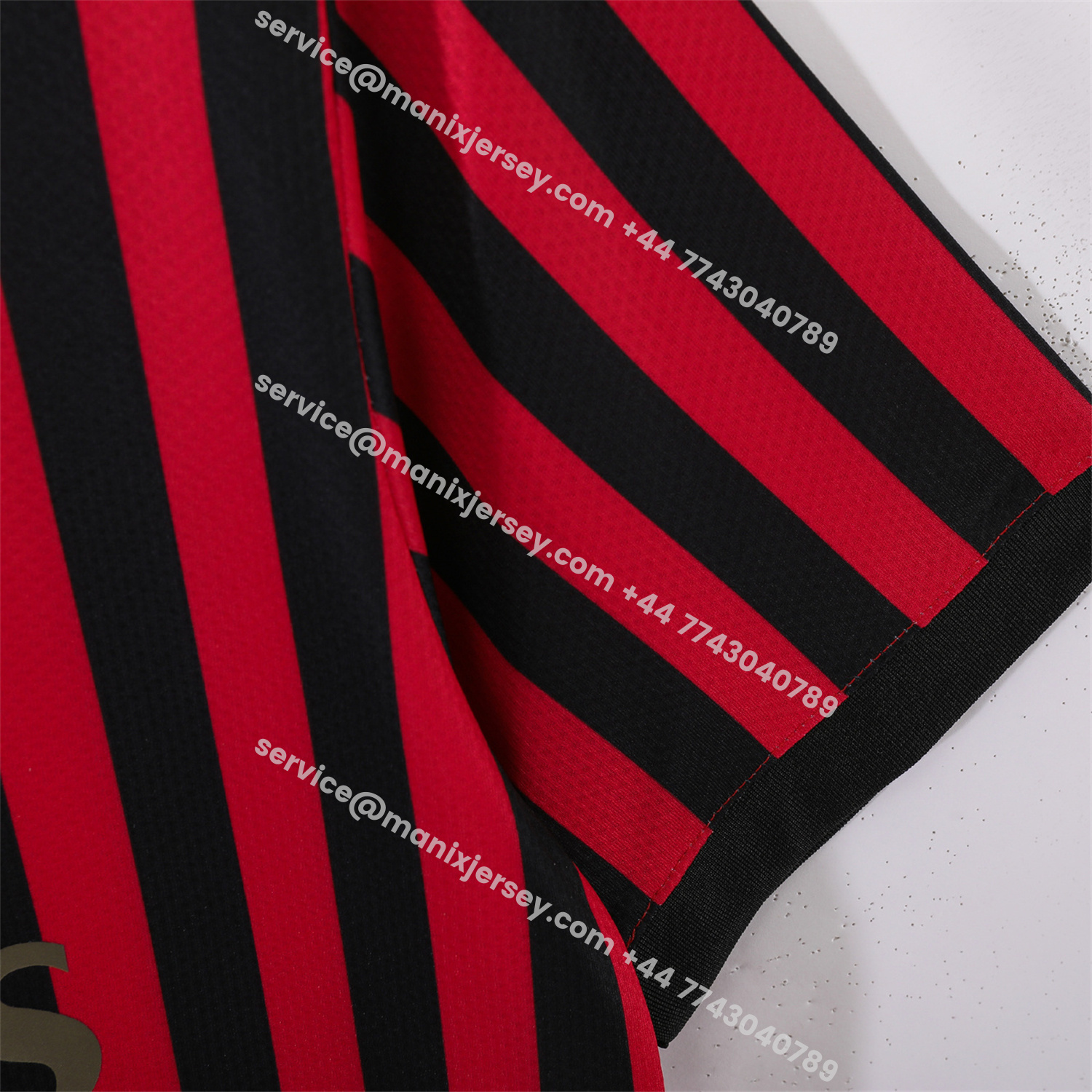 ManixJersey.com | Retro AC Milan 2019 120th Anniversary Home Jersey -Customize Name, Number and Patch | Worldwide Shipping