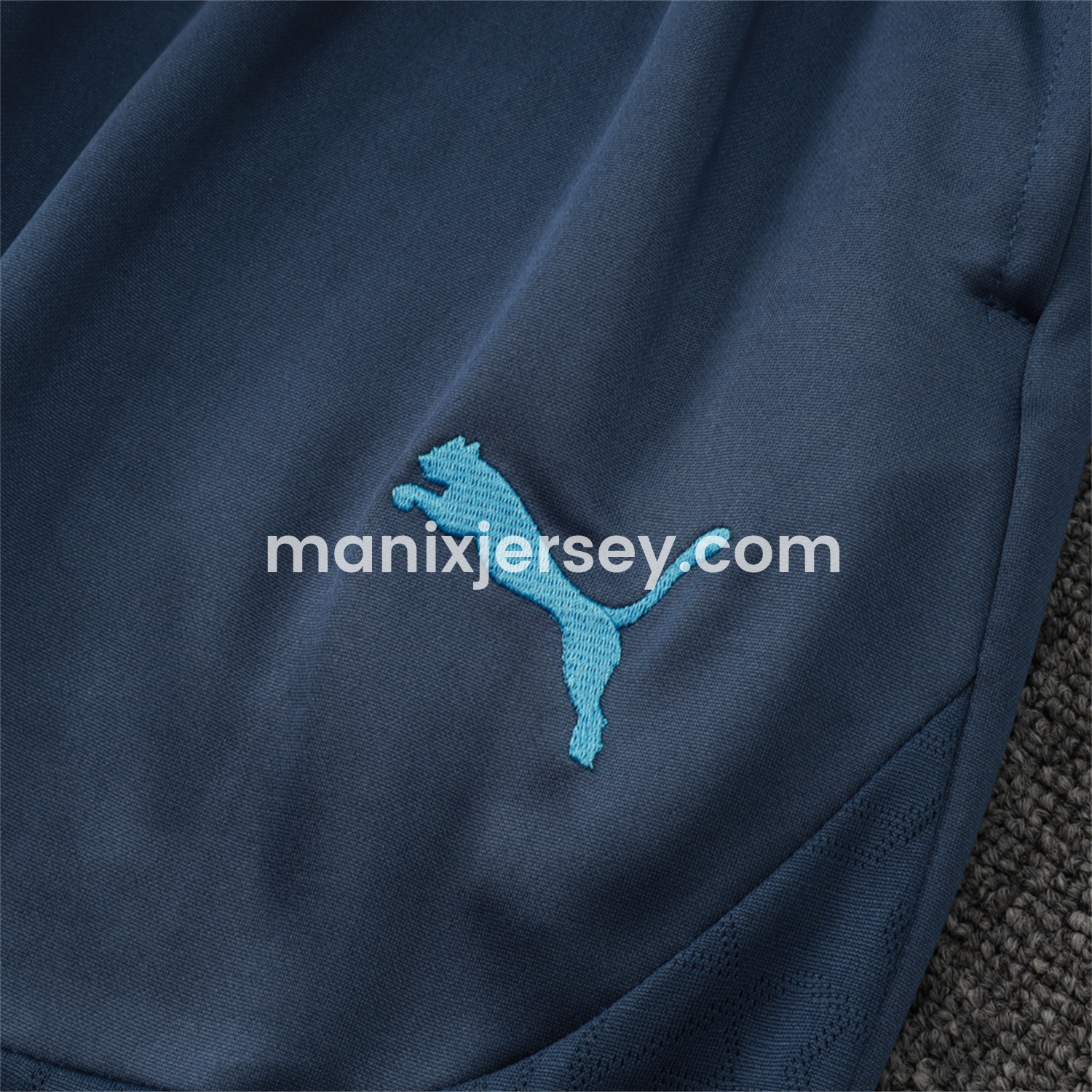 ManixJersey.com | Manchester City 24-25 Short-Sleeve Training Set - Light Blue -Customize Name, Number and Patch | Worldwide Shipping