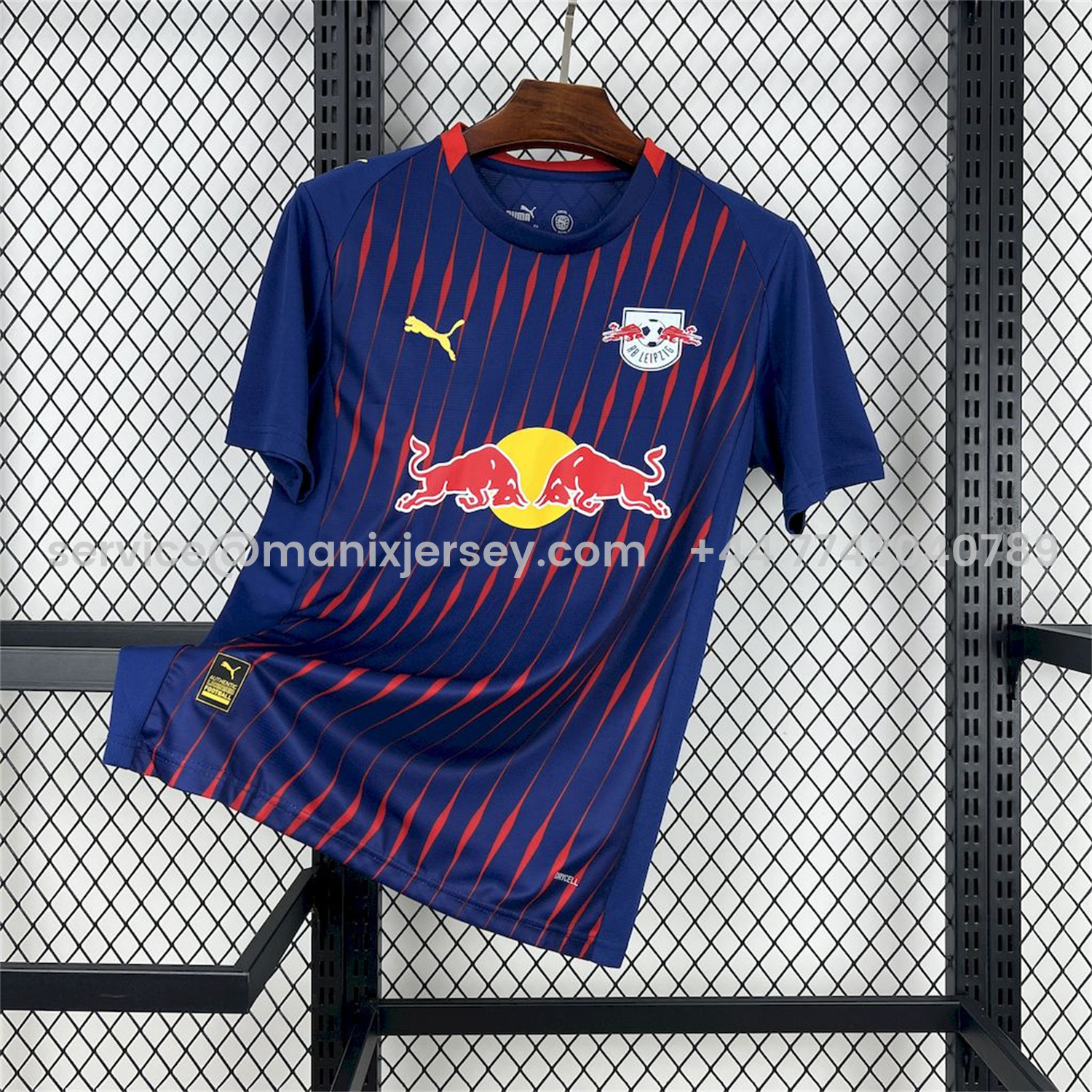 ManixJersey.com | RB Leipzig 25-26 Away Jersey - Fans Version -Customize Name, Number and Patch | Worldwide Shipping