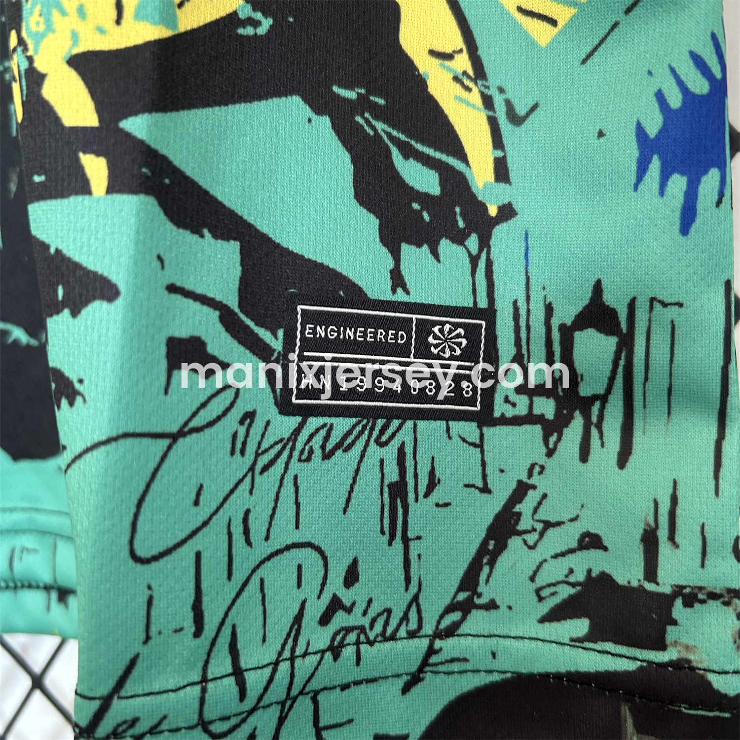 ManixJersey.com | Brazil 2024 Black and Green Church Jersey - Fans Version -Customize Name, Number and Patch | Worldwide Shipping