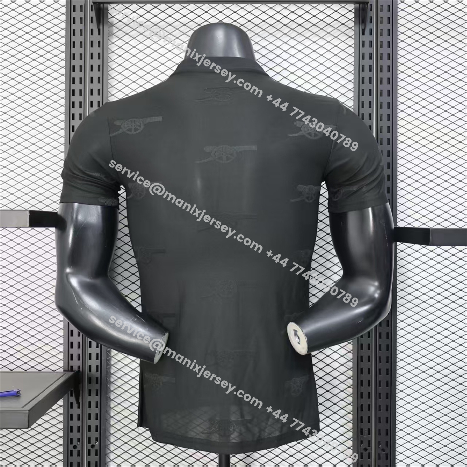 ManixJersey.com | Arsenal 25-26 Pure Black Special Jersey - Player Version -Customize Name, Number and Patch | Worldwide Shipping