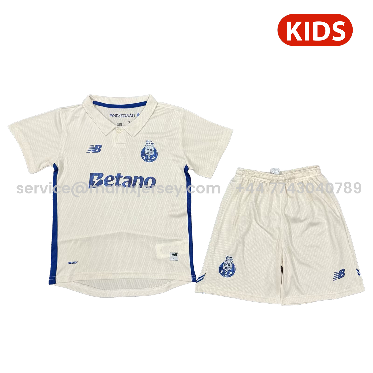 ManixJersey.com | Porto 25-26 Third Kids Kit -Customize Name, Number and Patch | Worldwide Shipping