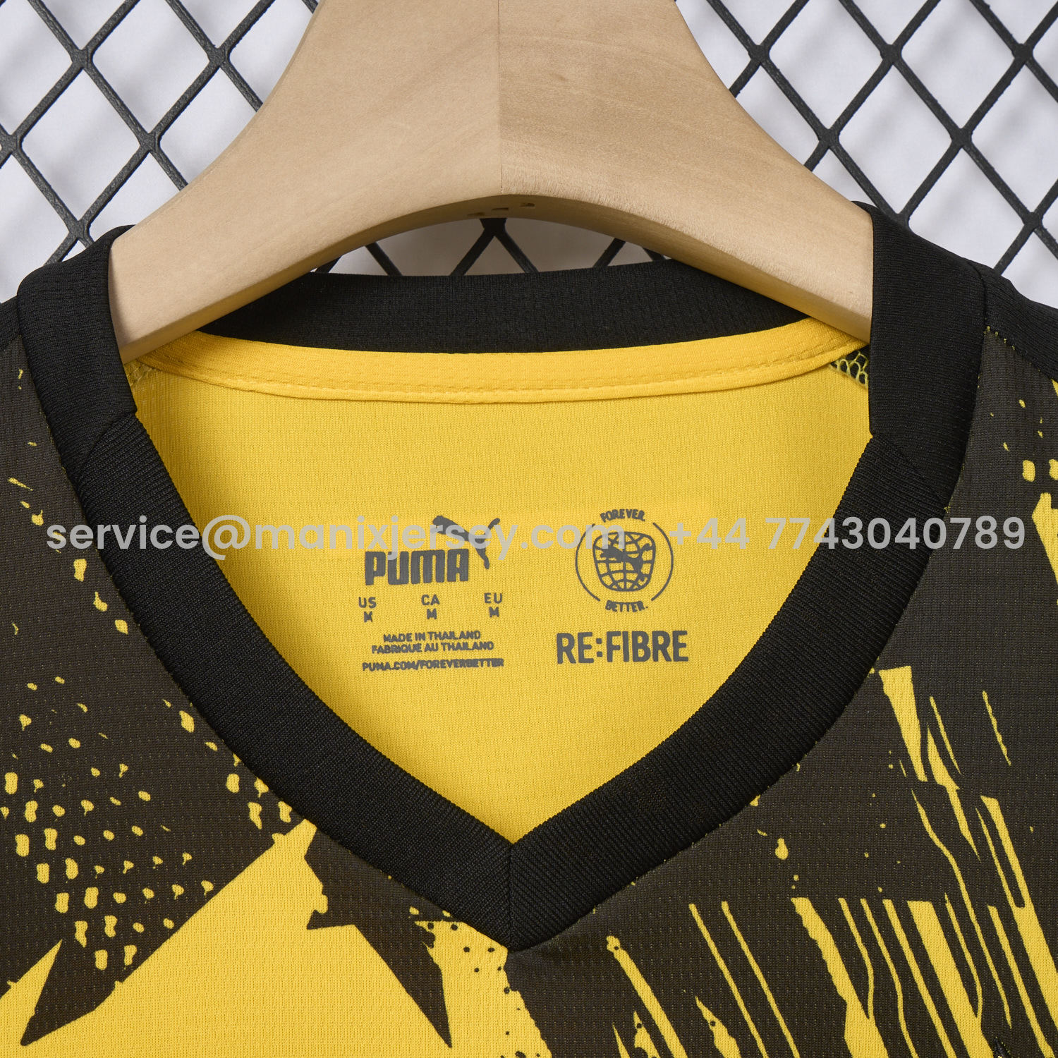 ManixJersey.com | Dortmund 25-26 Home Jersey - Fans Version -Customize Name, Number and Patch | Worldwide Shipping
