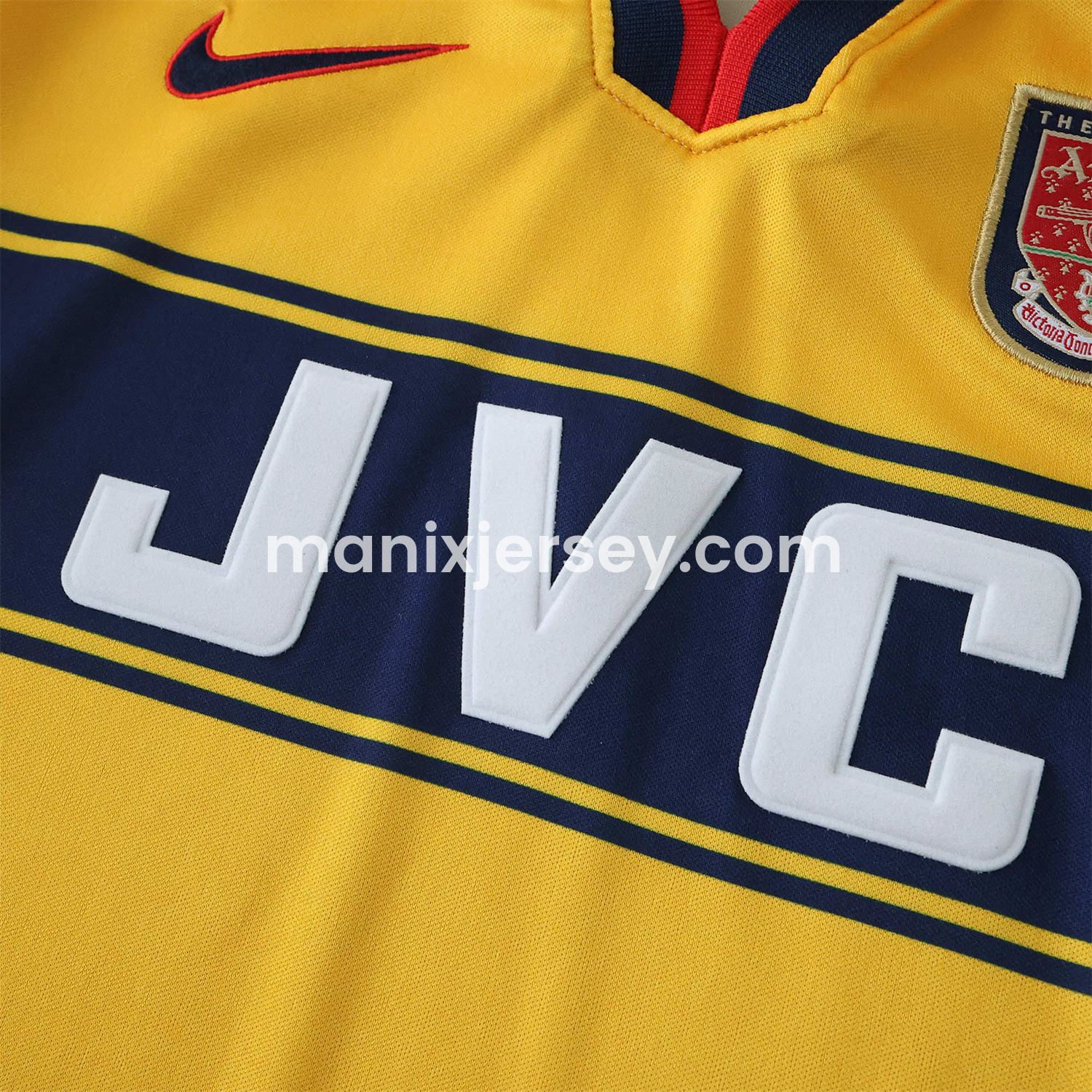 ManixJersey.com | Retro Arsenal 1997-99 Away Kids Kit -Customize Name, Number and Patch | Worldwide Shipping
