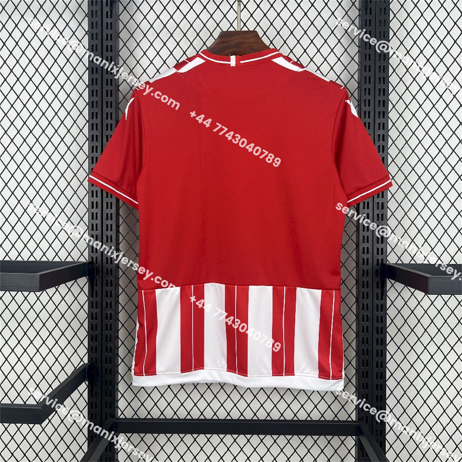 ManixJersey.com | U.D. Almería 25-26 Home Jersey - Fans Version -Customize Name, Number and Patch | Worldwide Shipping