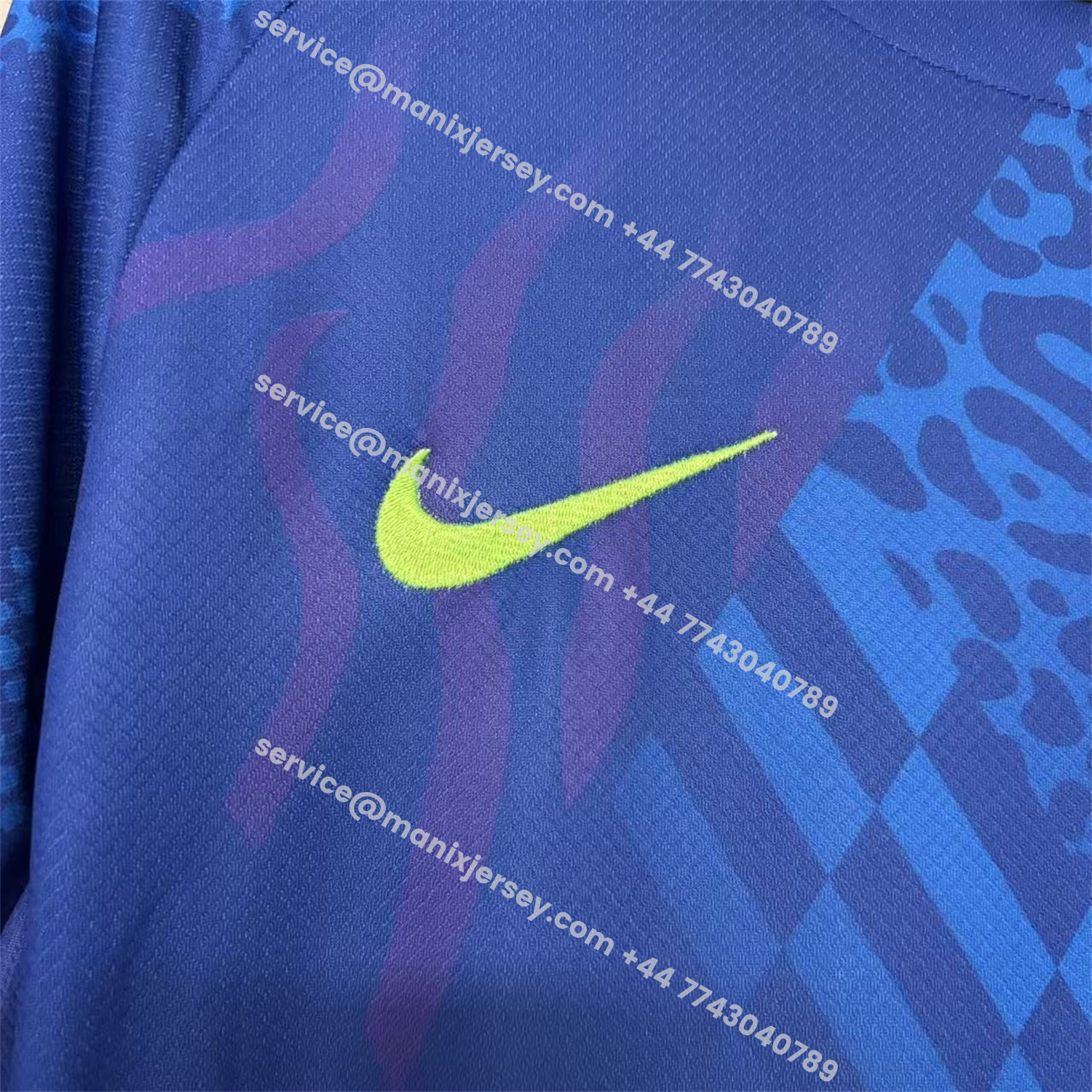 ManixJersey.com | Brazil 2025 Women's Team Away Jersey - Men's Fans Version -Customize Name, Number and Patch | Worldwide Shipping