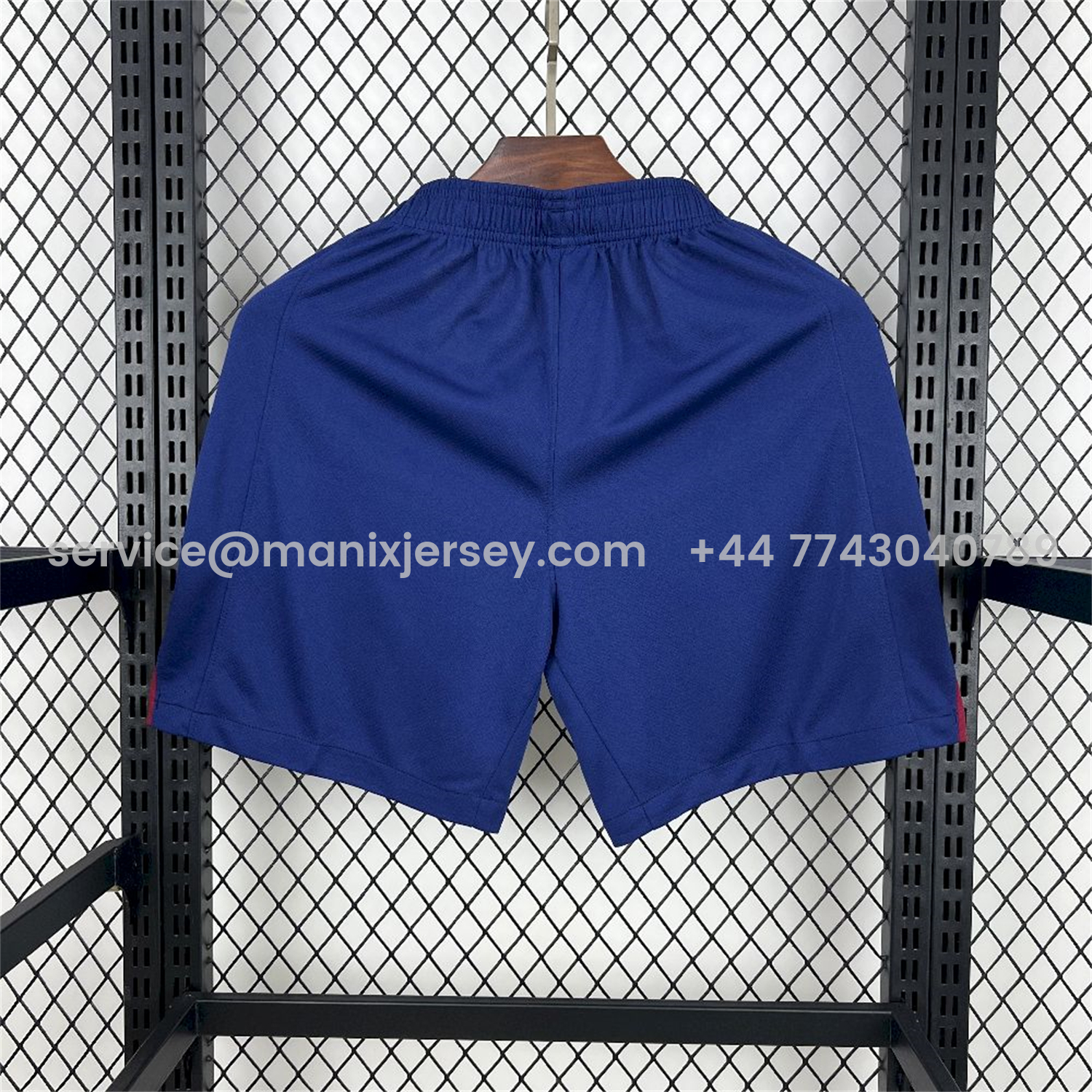 ManixJersey.com | Barcelona 25-26 Home Blue Shorts - Fans Version -Customize Name, Number and Patch | Worldwide Shipping