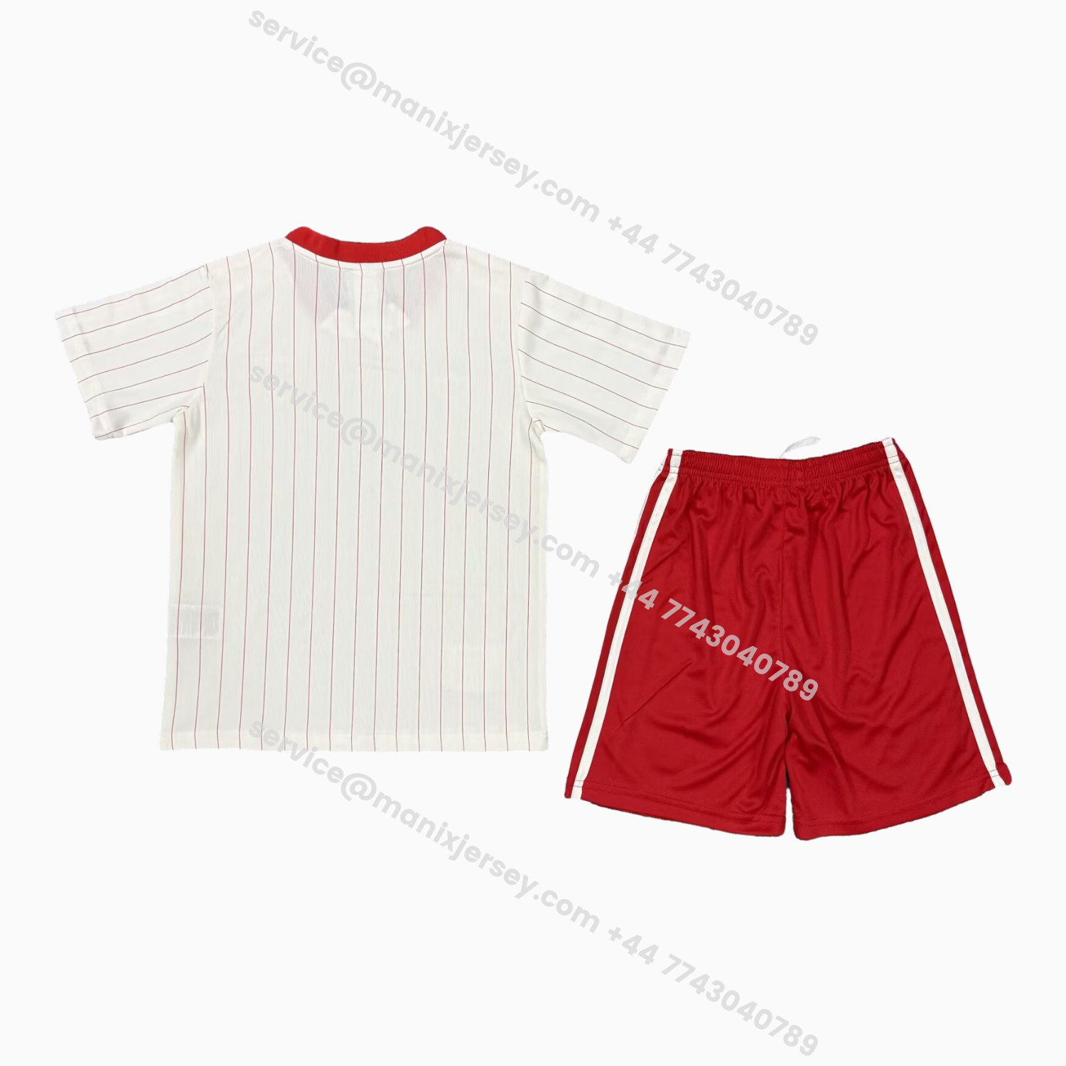 ManixJersey.com | Benfica 25-26 Icon Range Travel White Special Edition Kids Kit -Customize Name, Number and Patch | Worldwide Shipping