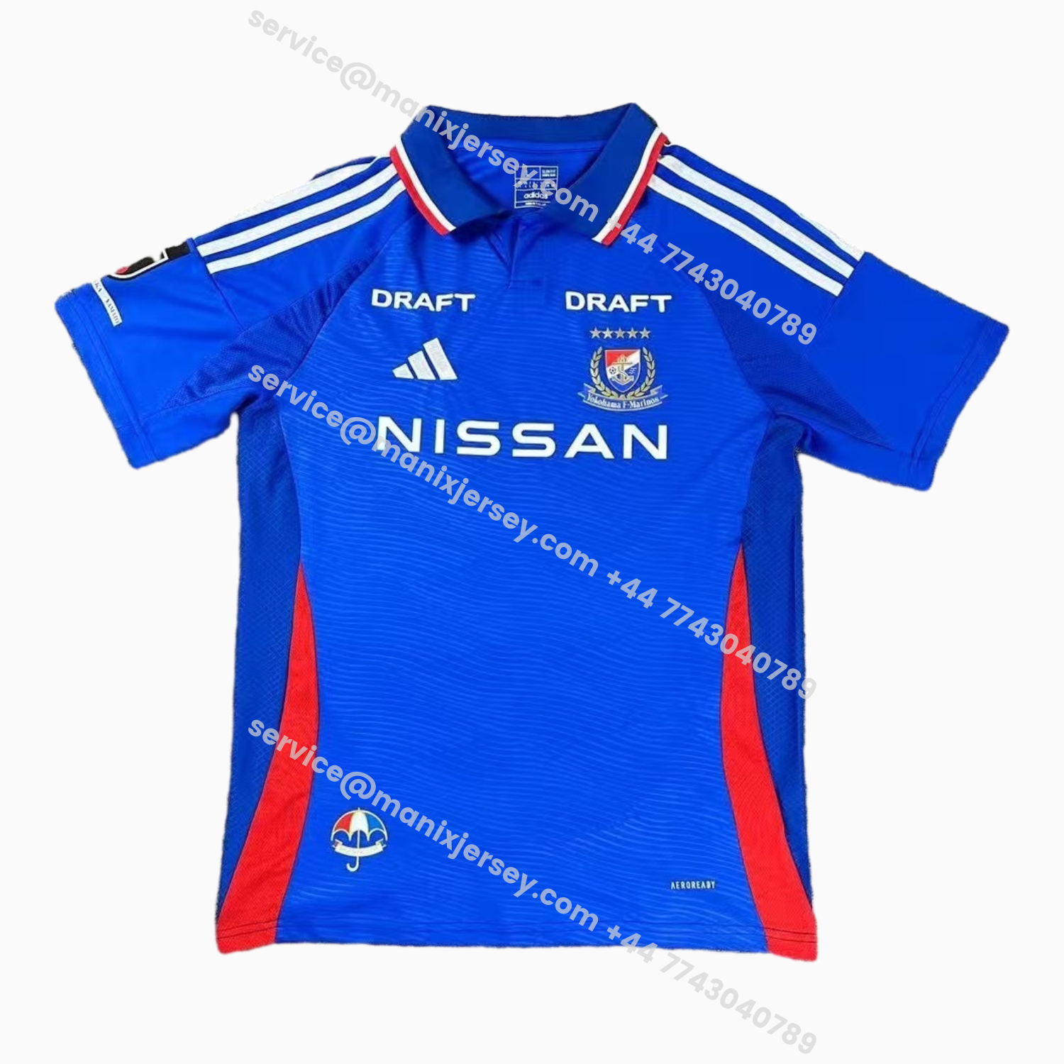 ManixJersey.com | Yokohama F. Marinos 25-26 Home Jersey - Fans Version -Customize Name, Number and Patch | Worldwide Shipping
