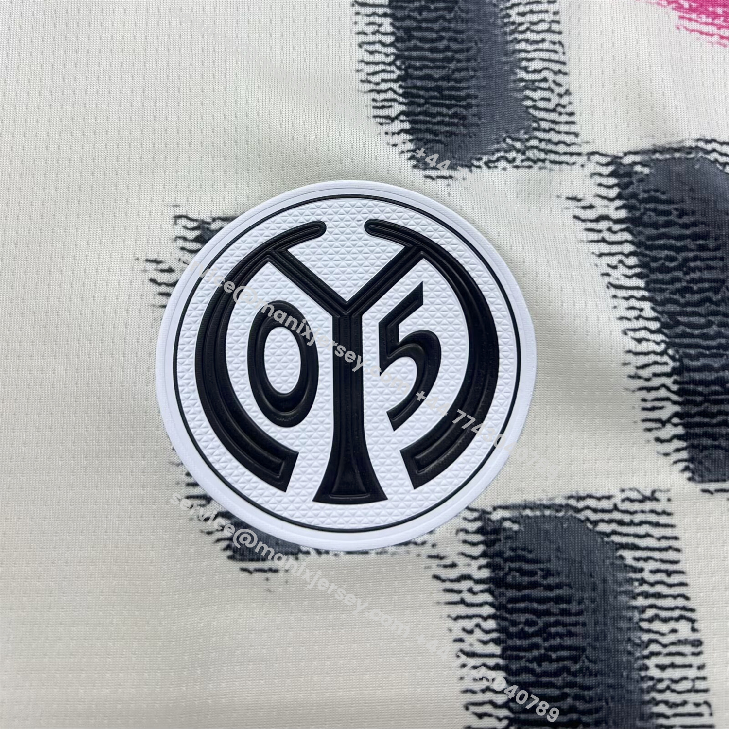 ManixJersey.com | Mainz 25-26 Third White Jersey - Fans Version -Customize Name, Number and Patch | Worldwide Shipping