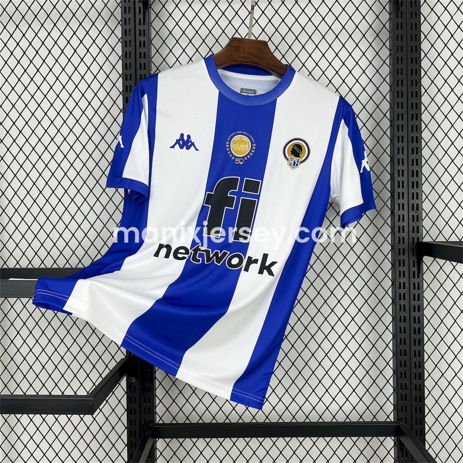 ManixJersey.com | Hércules CF 25-26 Home Jersey - Fans Version -Customize Name, Number and Patch | Worldwide Shipping