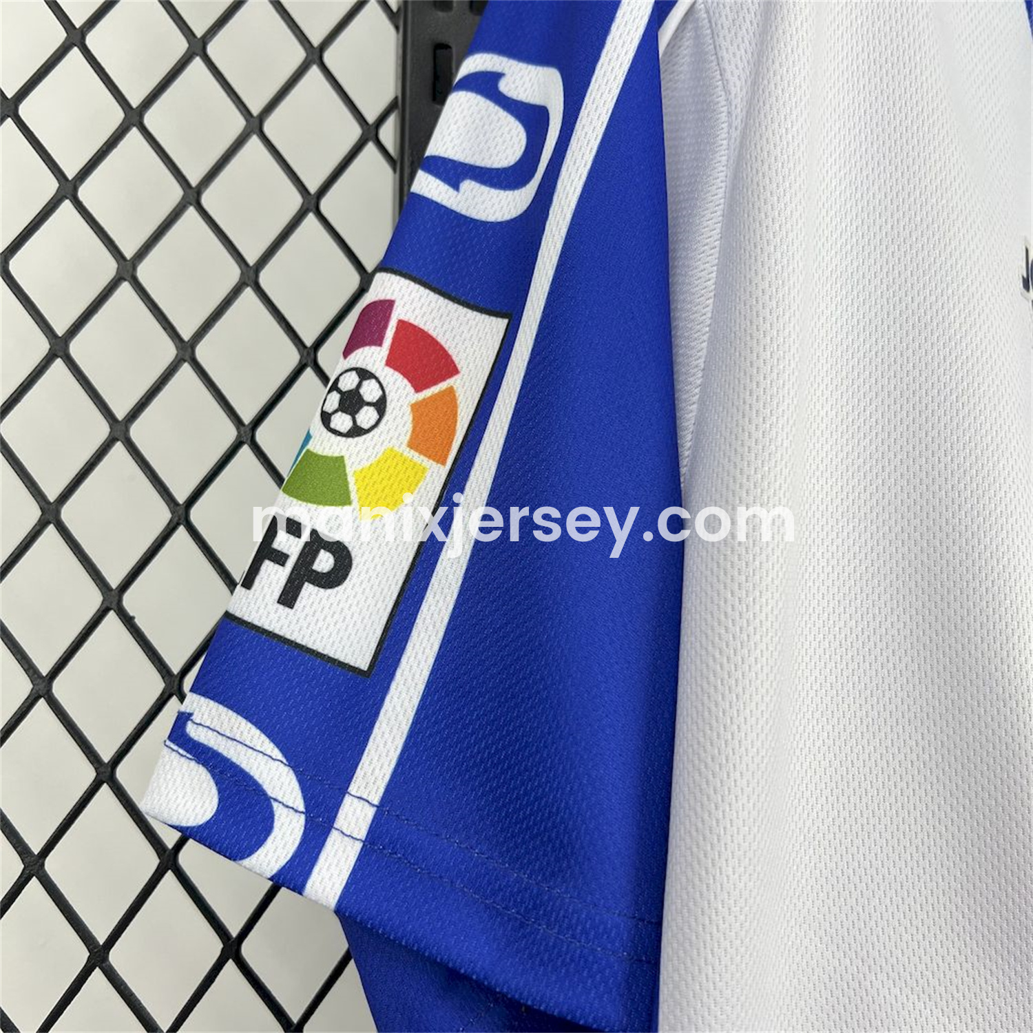 ManixJersey.com | Retro RCD Espanyol 1999-00 Home Jersey -Customize Name, Number and Patch | Worldwide Shipping