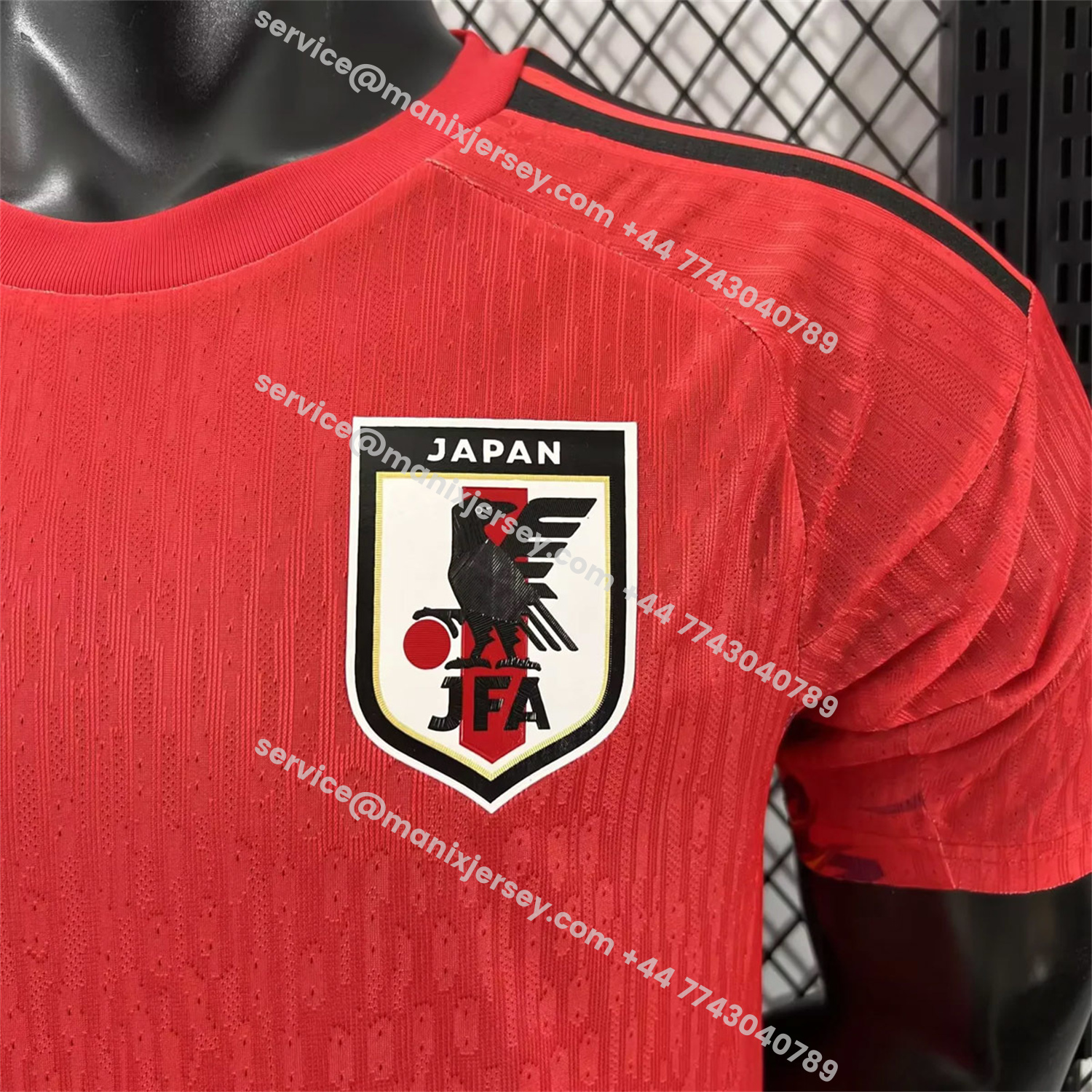 ManixJersey.com | Japan 2026 Goalkeeper Red Jersey - Player Version -Customize Name, Number and Patch | Worldwide Shipping