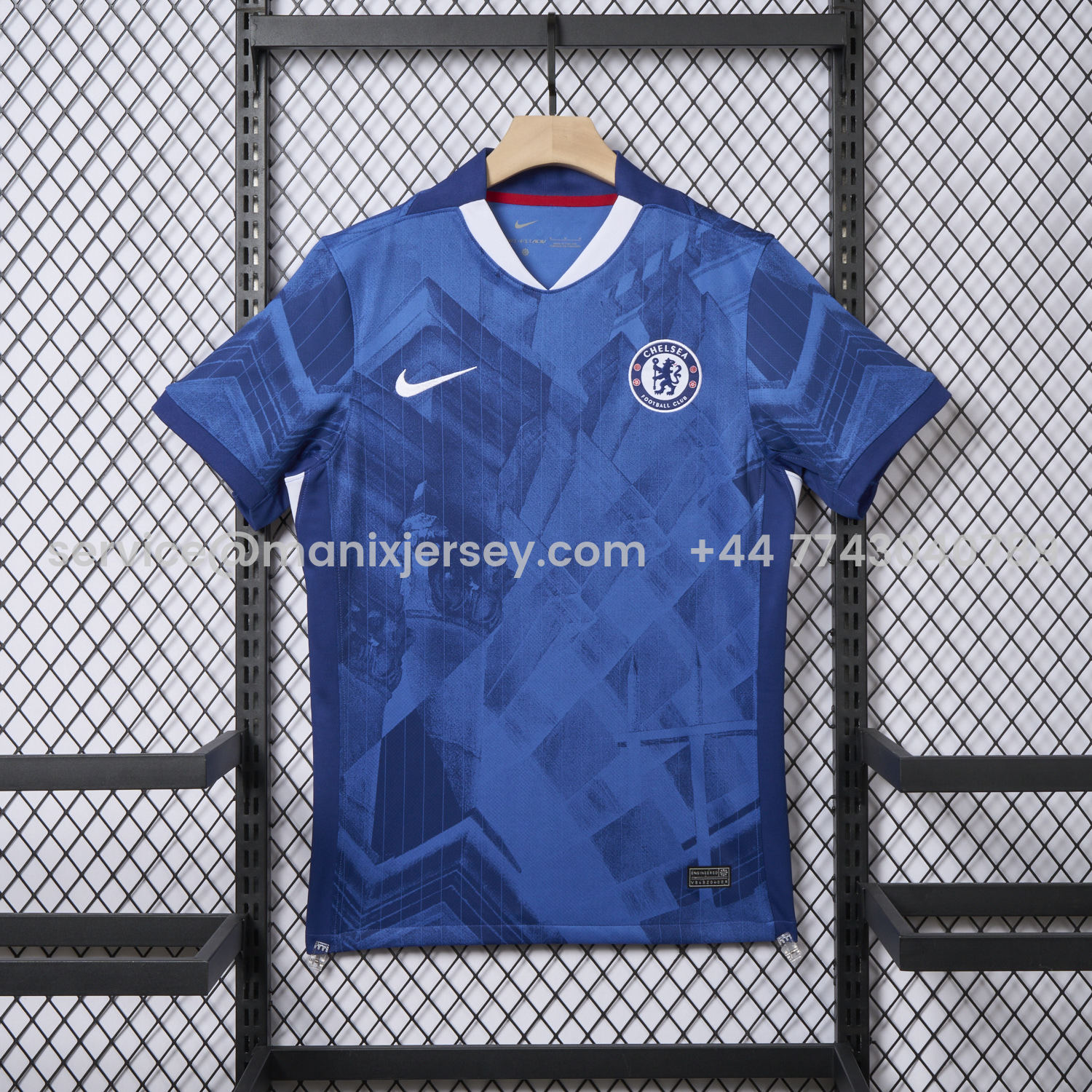 ManixJersey.com | C.H.E.L.S.E.A 25-26 Home Unsponsored Blue Jersey - Fans Version -Customize Name, Number and Patch | Worldwide Shipping