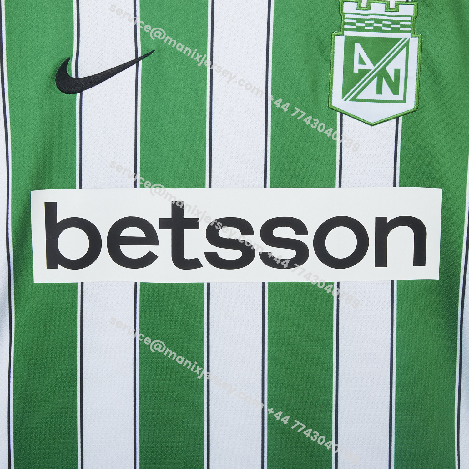 ManixJersey.com | Atlético Nacional 2026 Home Jersey - Fans Version -Customize Name, Number and Patch | Worldwide Shipping