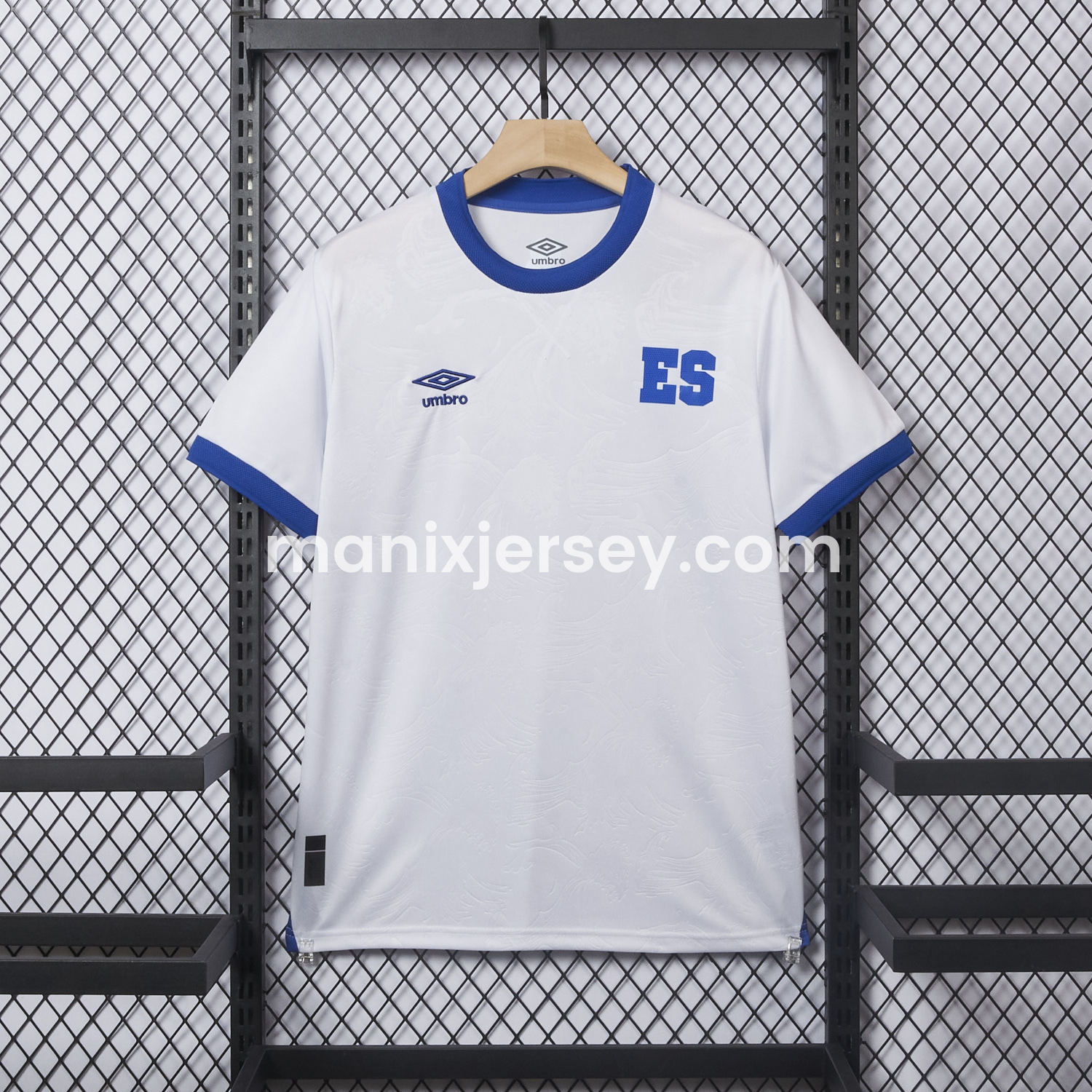 ManixJersey.com | El Salvador 2025-26 Away Jersey - Fans Version -Customize Name, Number and Patch | Worldwide Shipping