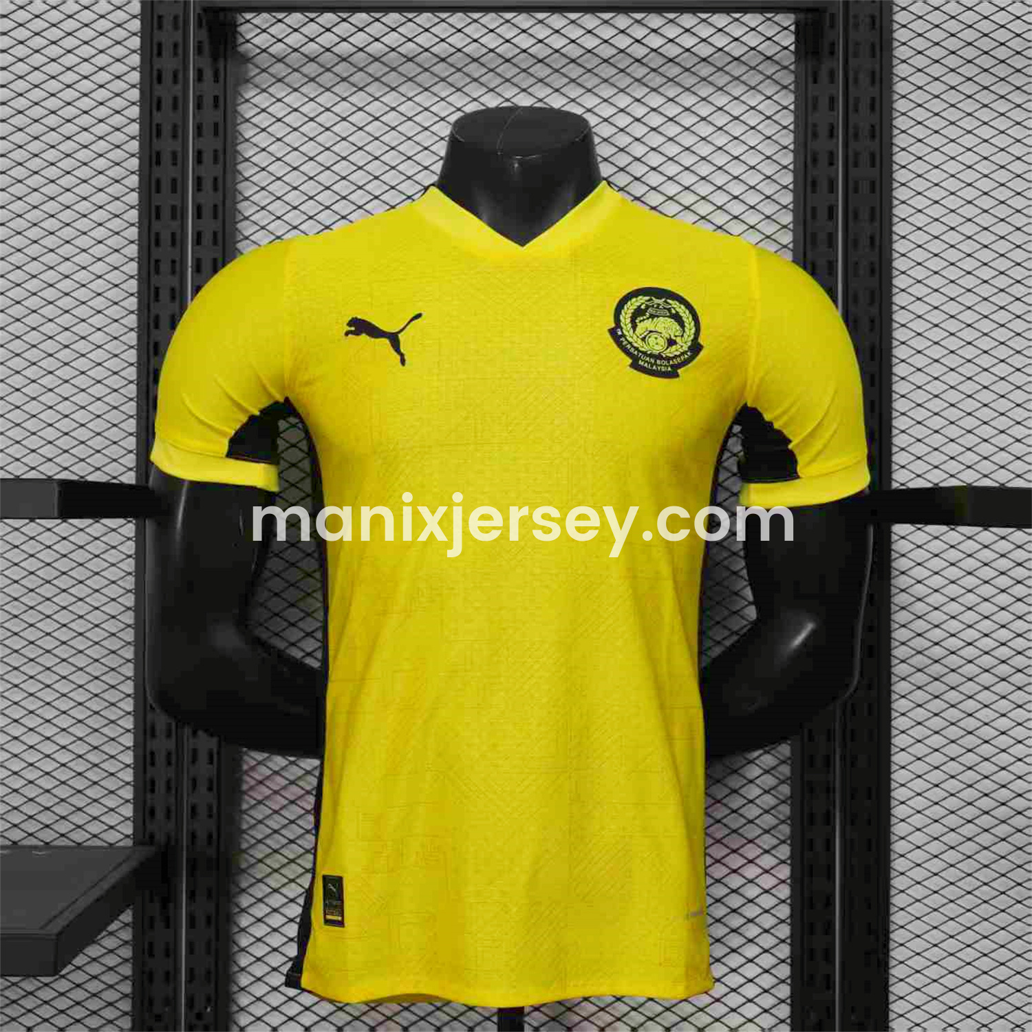 ManixJersey.com | Malaysia 25-26 Home Jersey - Player Version -Customize Name, Number and Patch | Worldwide Shipping