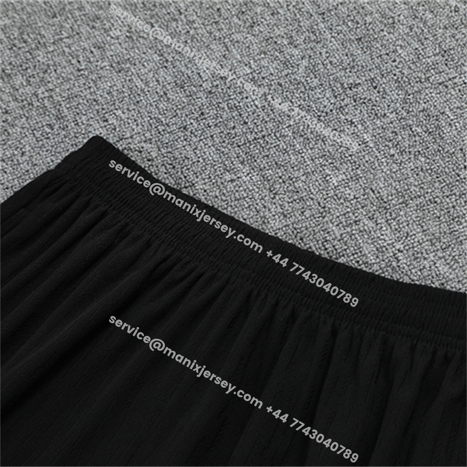 ManixJersey.com | Paris Saint-Germain PSG 25-26 Jordan Long Sleeve Training Set - Pure Black Top & Pants -Customize Name, Number and Patch | Worldwide Shipping