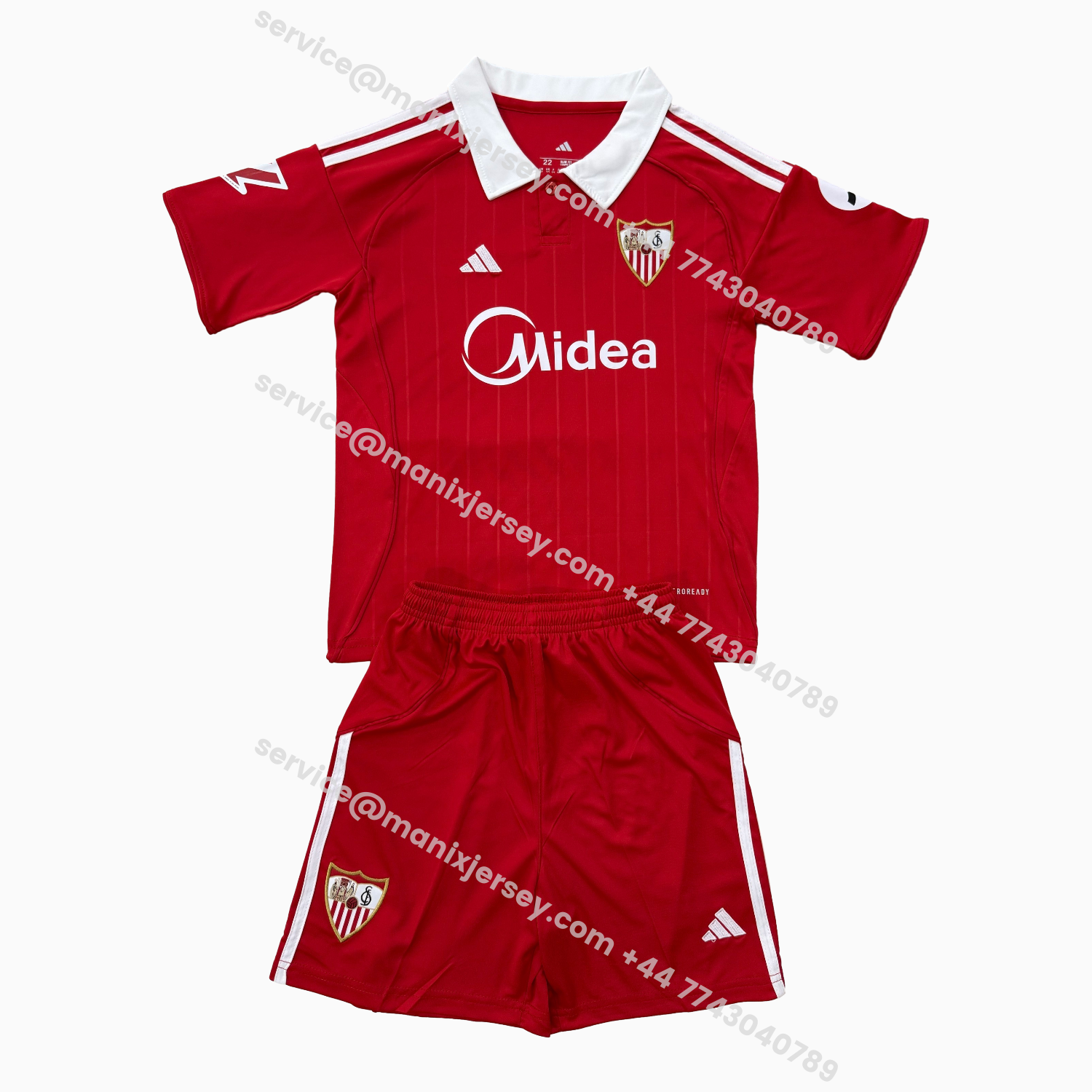 ManixJersey.com | Sevilla 25-26 Away Men's Adult Jersey Set - Fans Version -Customize Name, Number and Patch | Worldwide Shipping