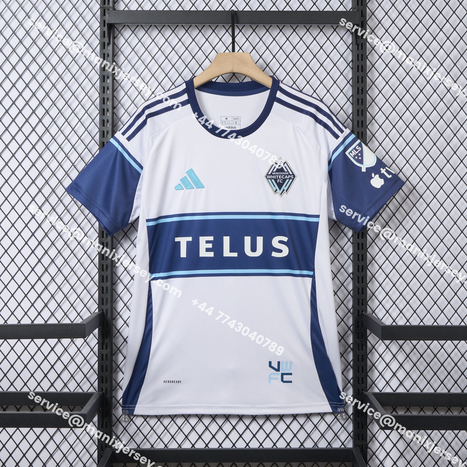 ManixJersey.com | Vancouver Whitecaps 2025-26 Home Jersey - Fans Version -Customize Name, Number and Patch | Worldwide Shipping