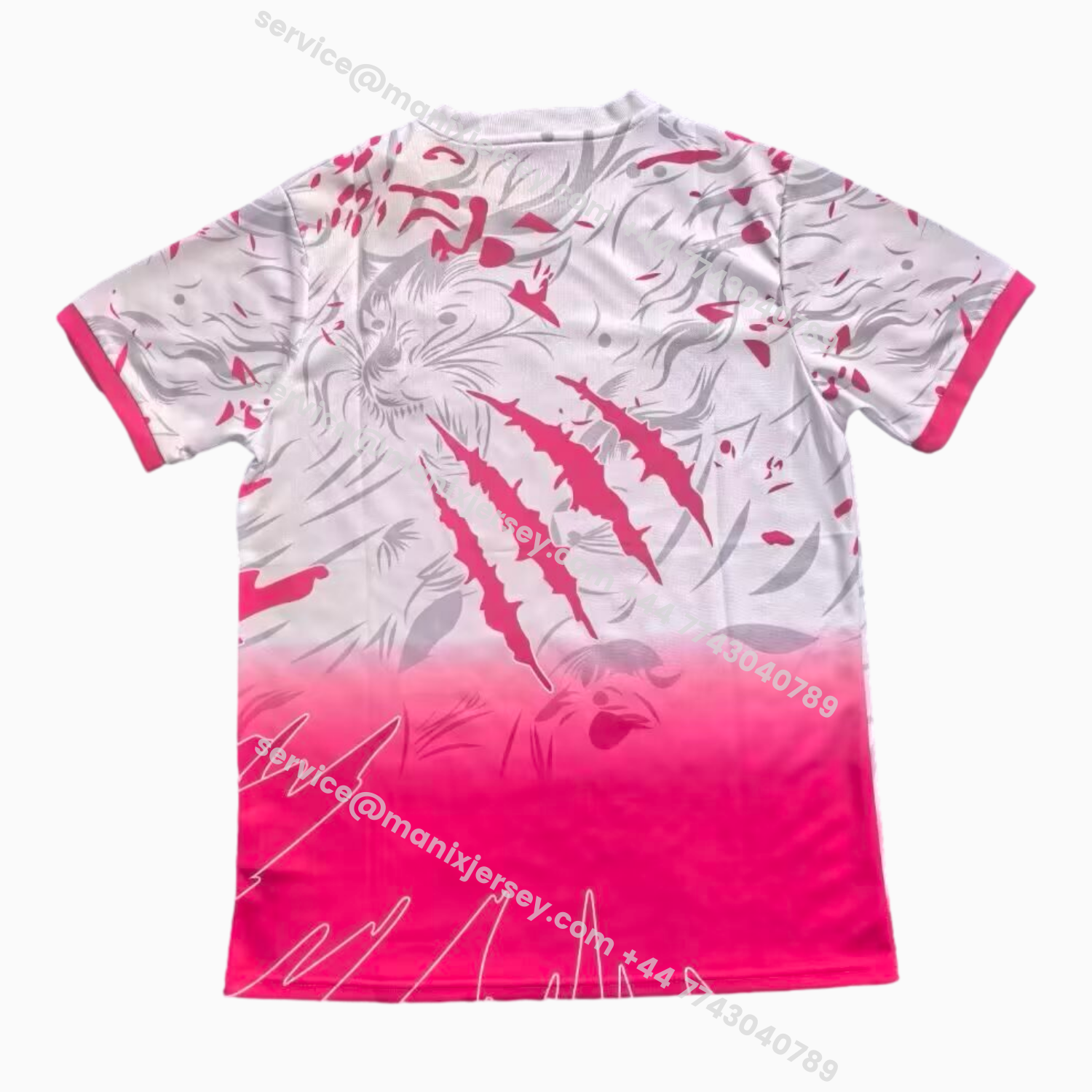 ManixJersey.com | Brazil 25-26 Leopard Red And White Jersey - Fans Version -Customize Name, Number and Patch | Worldwide Shipping