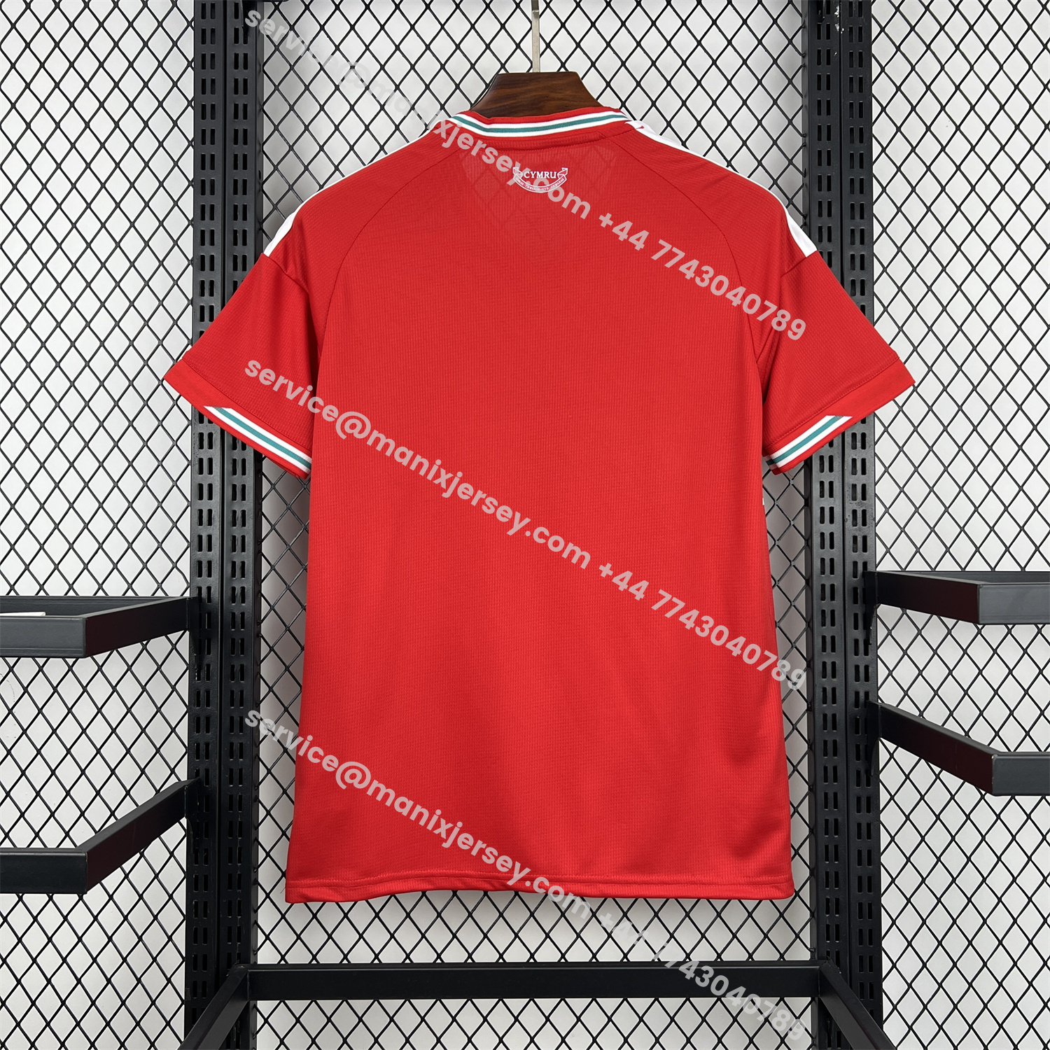 ManixJersey.com | Wales 2026 Home Jersey - Fans Version -Customize Name, Number and Patch | Worldwide Shipping