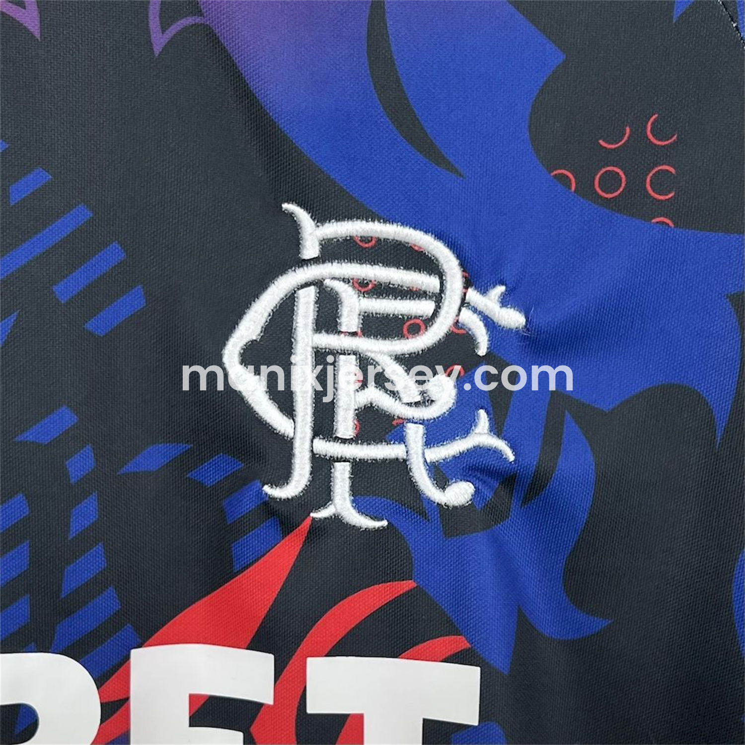 ManixJersey.com | Glasgow Rangers 24-25 Third Away Jersey - Fans Version -Customize Name, Number and Patch | Worldwide Shipping
