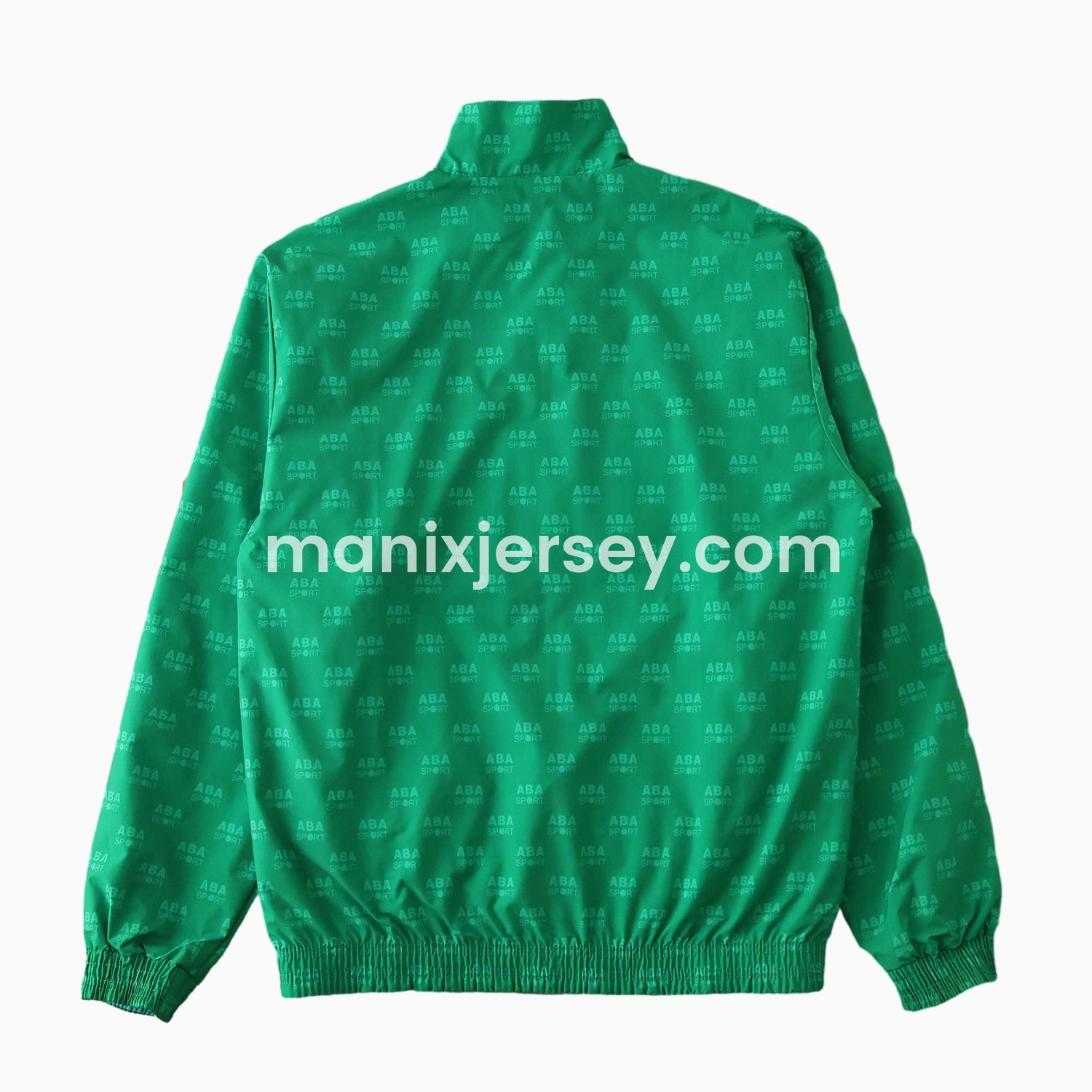 ManixJersey.com | Retro Mexico 1995 Retro Style Double Sided Reversible Windbreaker - Green & Blue -Customize Name, Number and Patch | Worldwide Shipping