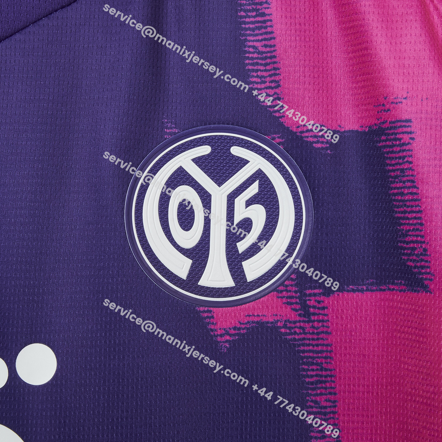 ManixJersey.com | Mainz 25-26 Away Purple Jersey - Fans Version -Customize Name, Number and Patch | Worldwide Shipping