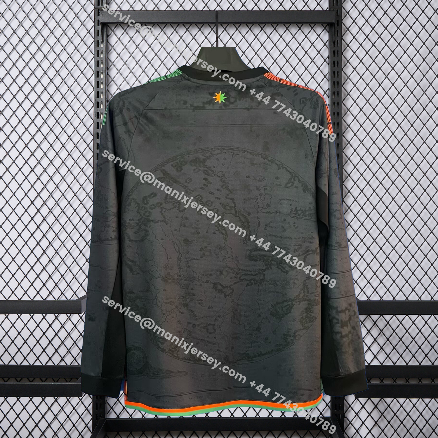 ManixJersey.com | Venezia FC 25-26 Home Black Unsponsored Long Sleeves Jersey - Fans Version -Customize Name, Number and Patch | Worldwide Shipping