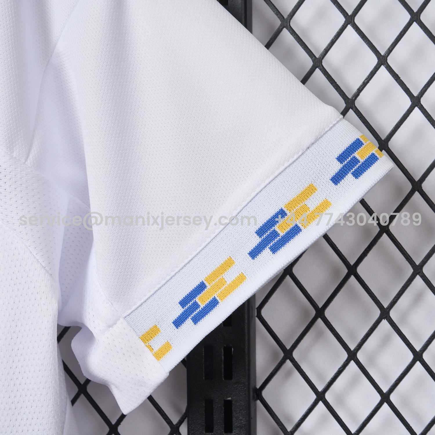 ManixJersey.com | Leeds United 25-26 Home White Jersey - Fans Version -Customize Name, Number and Patch | Worldwide Shipping