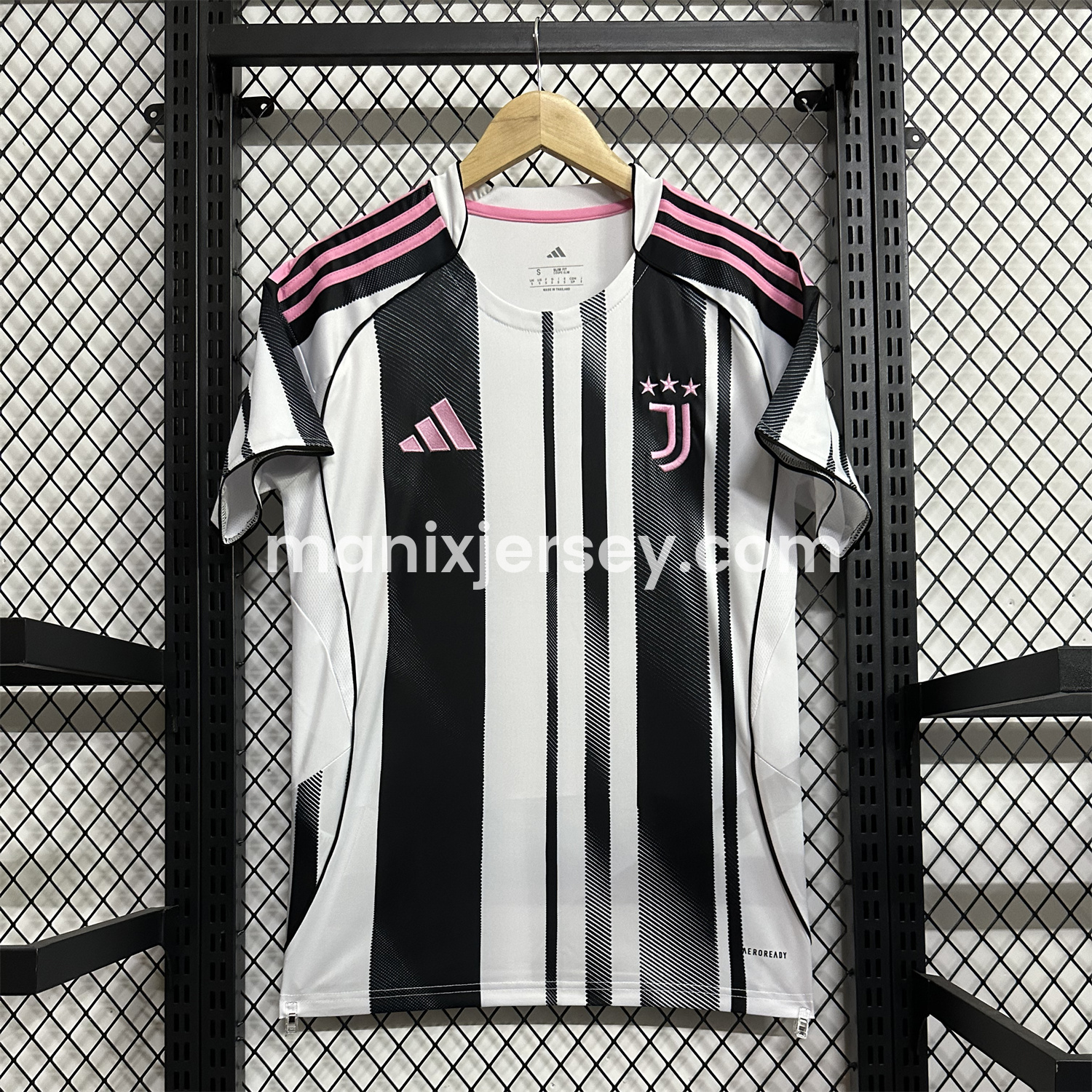 ManixJersey.com | Juventus 25-26 Home Unsponsored Jersey - Fans Version -Customize Name, Number and Patch | Worldwide Shipping