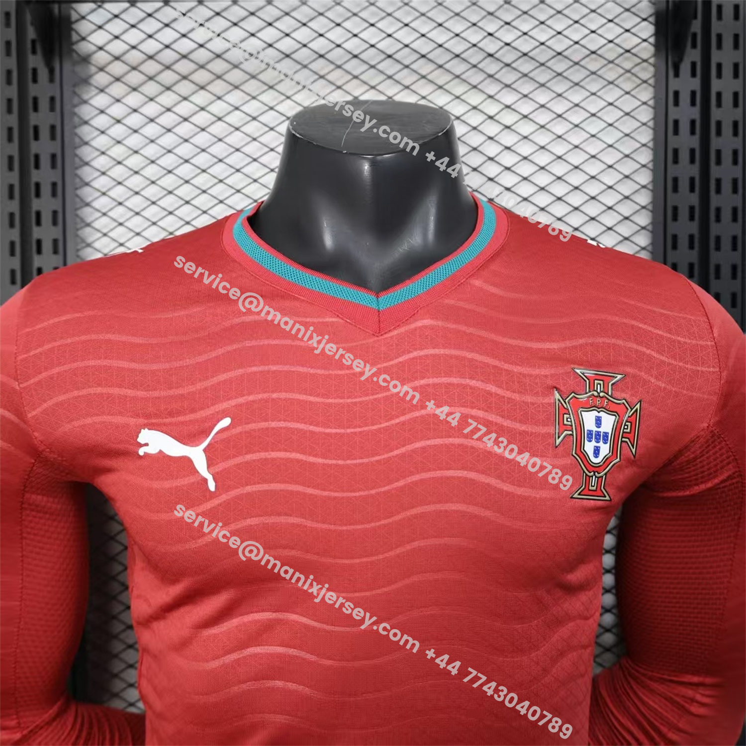 ManixJersey.com | Portugal 2026 Home Long Sleeves Jersey - Player Version -Customize Name, Number and Patch | Worldwide Shipping