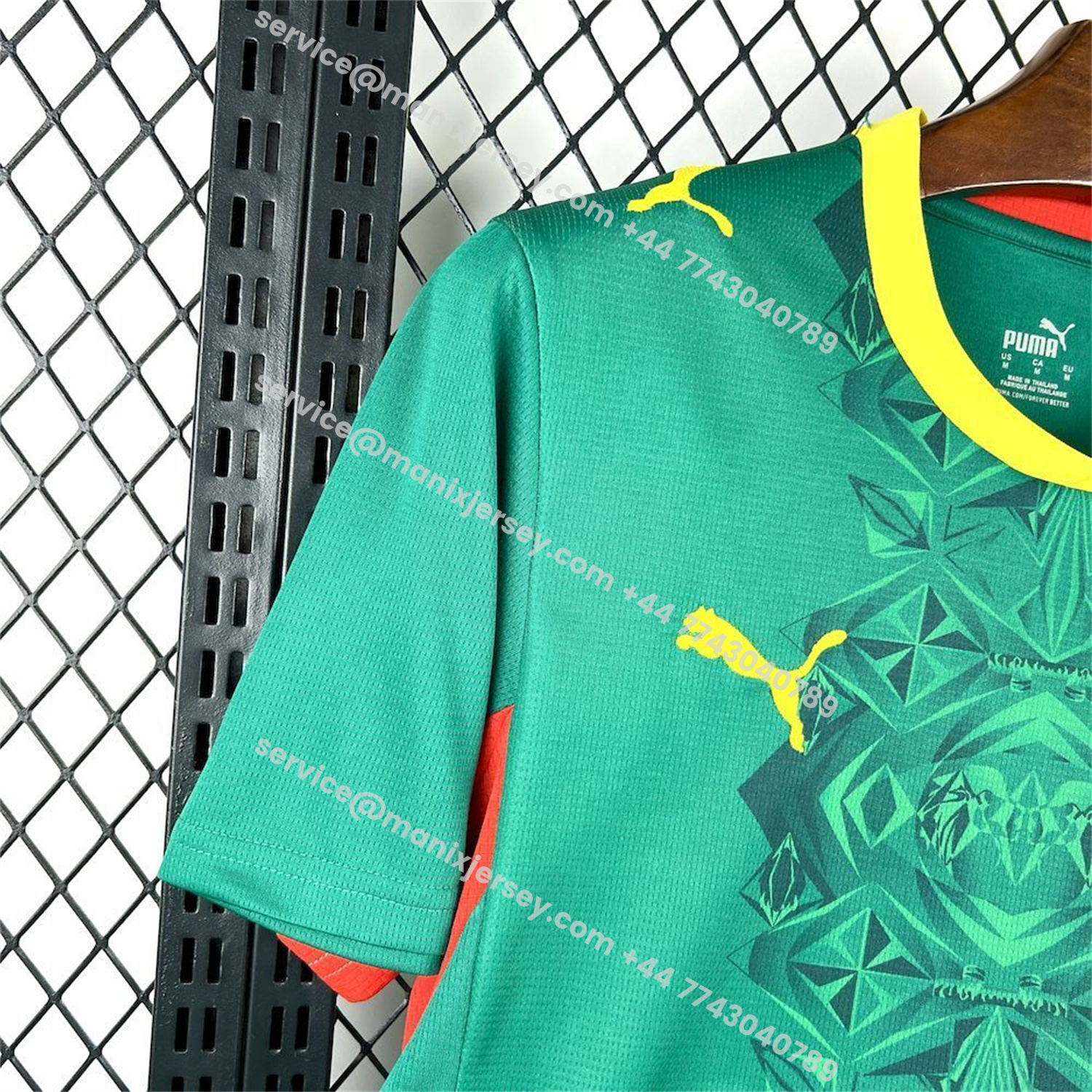ManixJersey.com | Senegal 2026 Away Green Jersey - Fans Version -Customize Name, Number and Patch | Worldwide Shipping