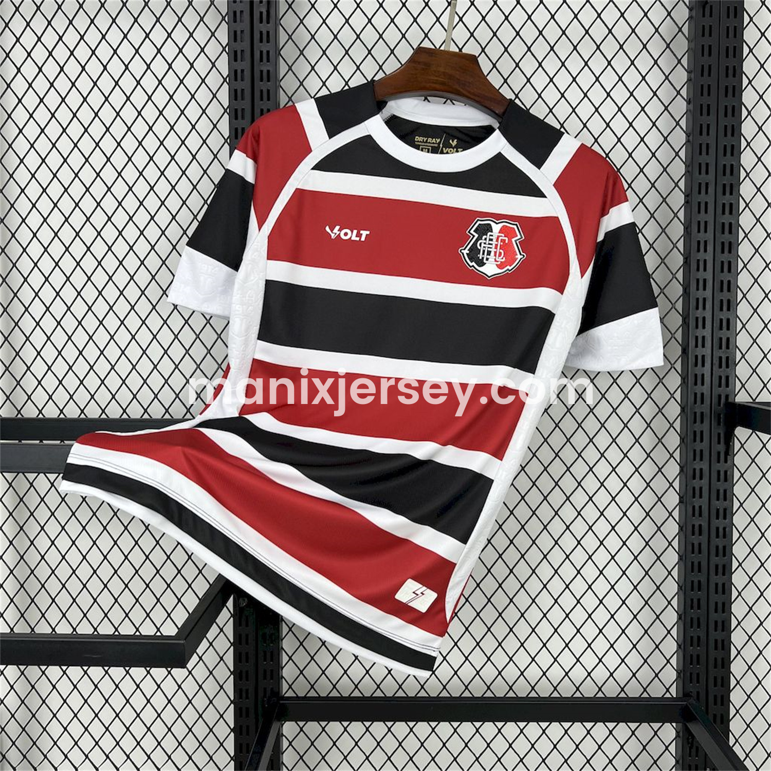 ManixJersey.com | Santa Cruz 25-26 Home Jersey - Fans Version -Customize Name, Number and Patch | Worldwide Shipping