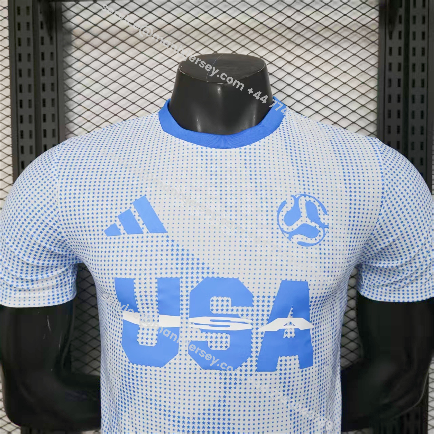 ManixJersey.com | United States USA 25-26 World Cup Promotion Blue Jersey - Player Version -Customize Name, Number and Patch | Worldwide Shipping