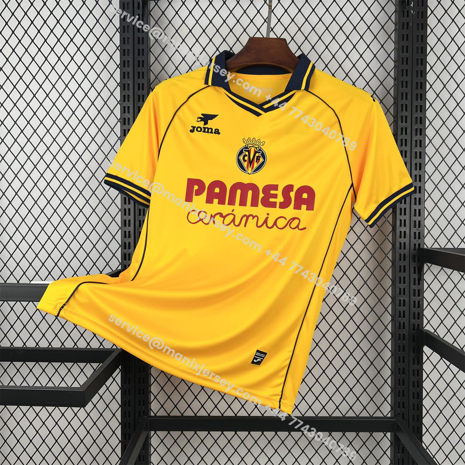 Villarreal 25-26 Yellow With Black Trim Special Edition Jersey - Fans Version:football jersey mysite: unitedjerseyfootball 邓江浪:football